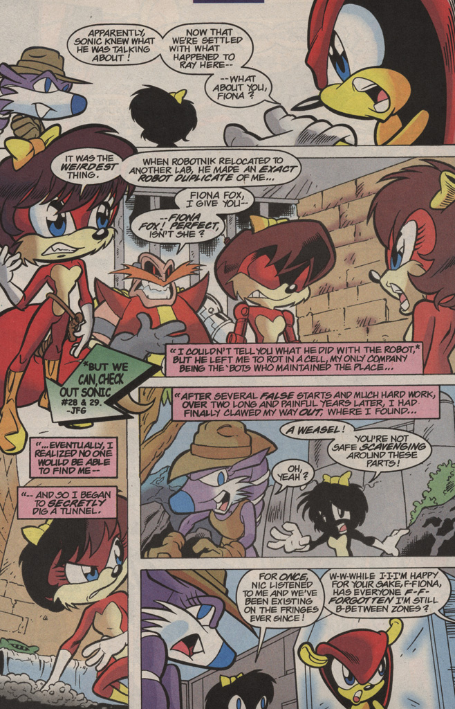 Read online Knuckles the Echidna comic -  Issue #28 - 30