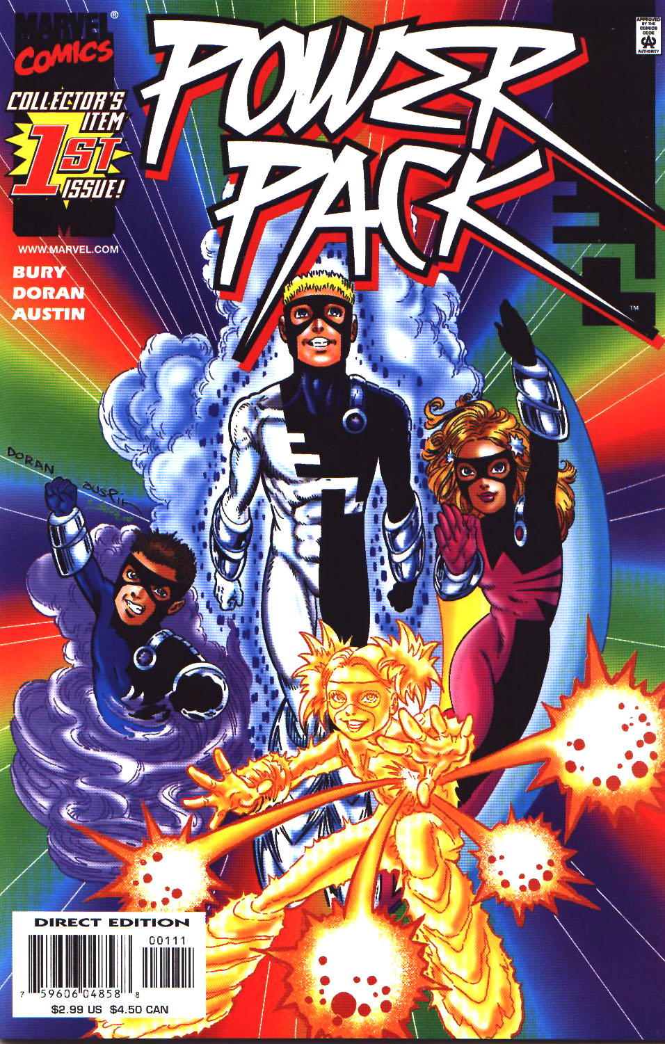 Read online Power Pack (2000) comic -  Issue #1 - 1