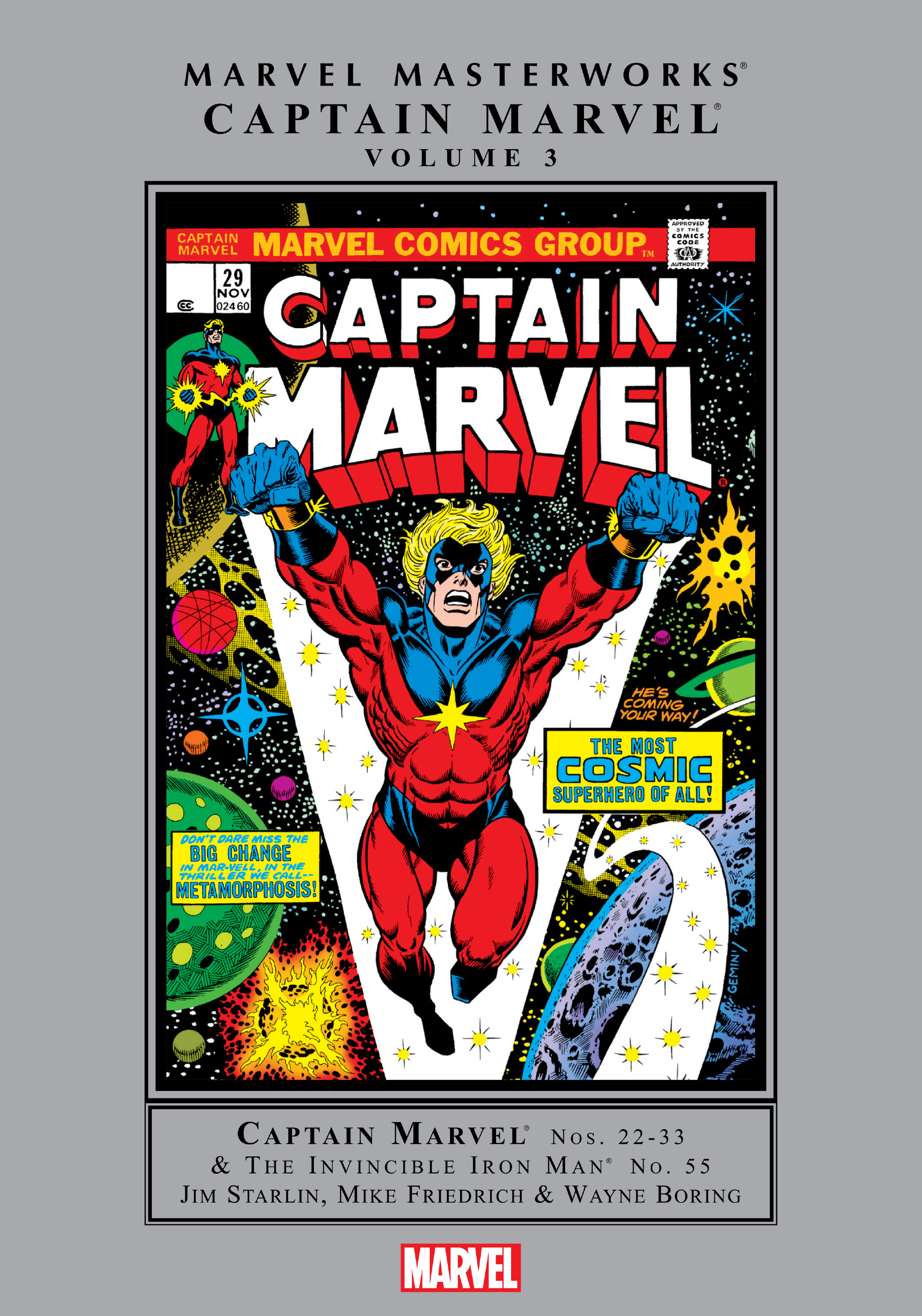Read online Marvel Masterworks: Captain Marvel comic -  Issue # TPB 3 (Part 1) - 1