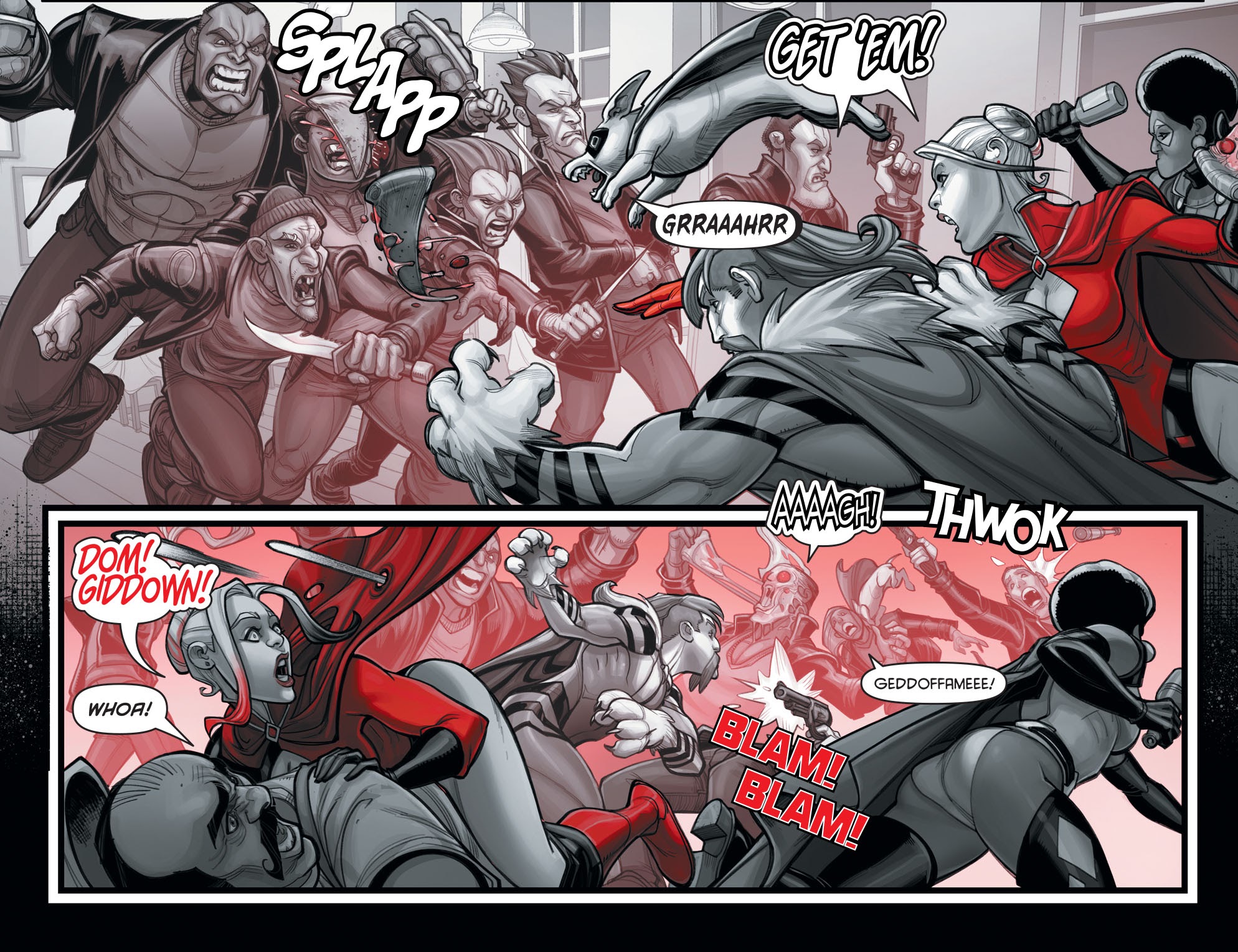 Read online Harley Quinn Black   White   Red comic -  Issue #12 - 19