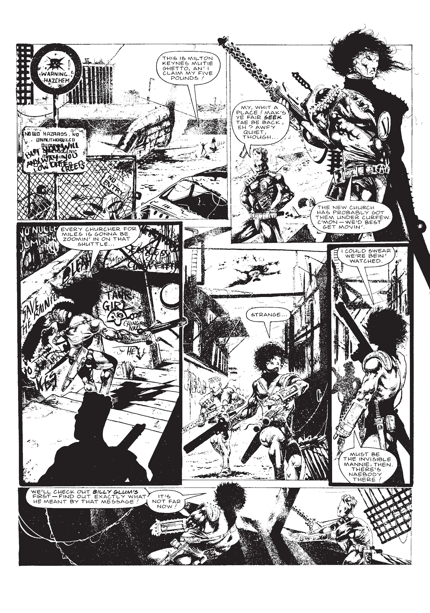 Read online Strontium Dog: Search/Destroy Agency Files comic -  Issue # TPB 5 - 69