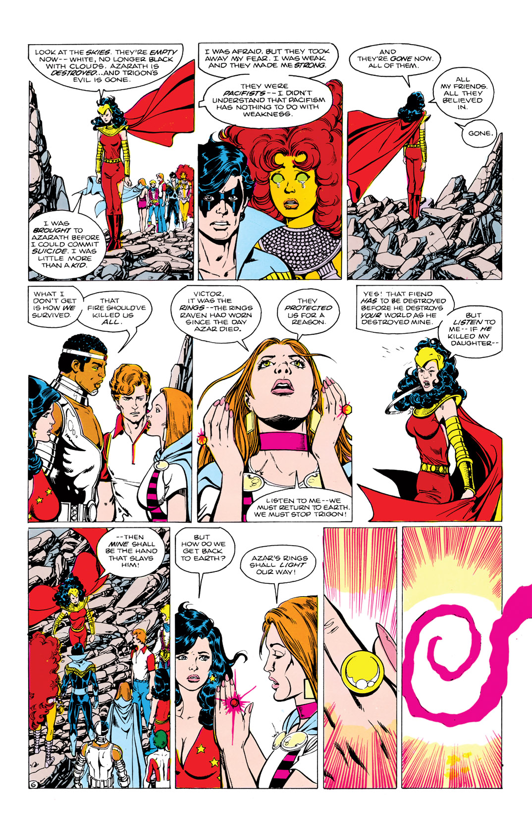 Read online The New Teen Titans (1984) comic -  Issue #3 - 7