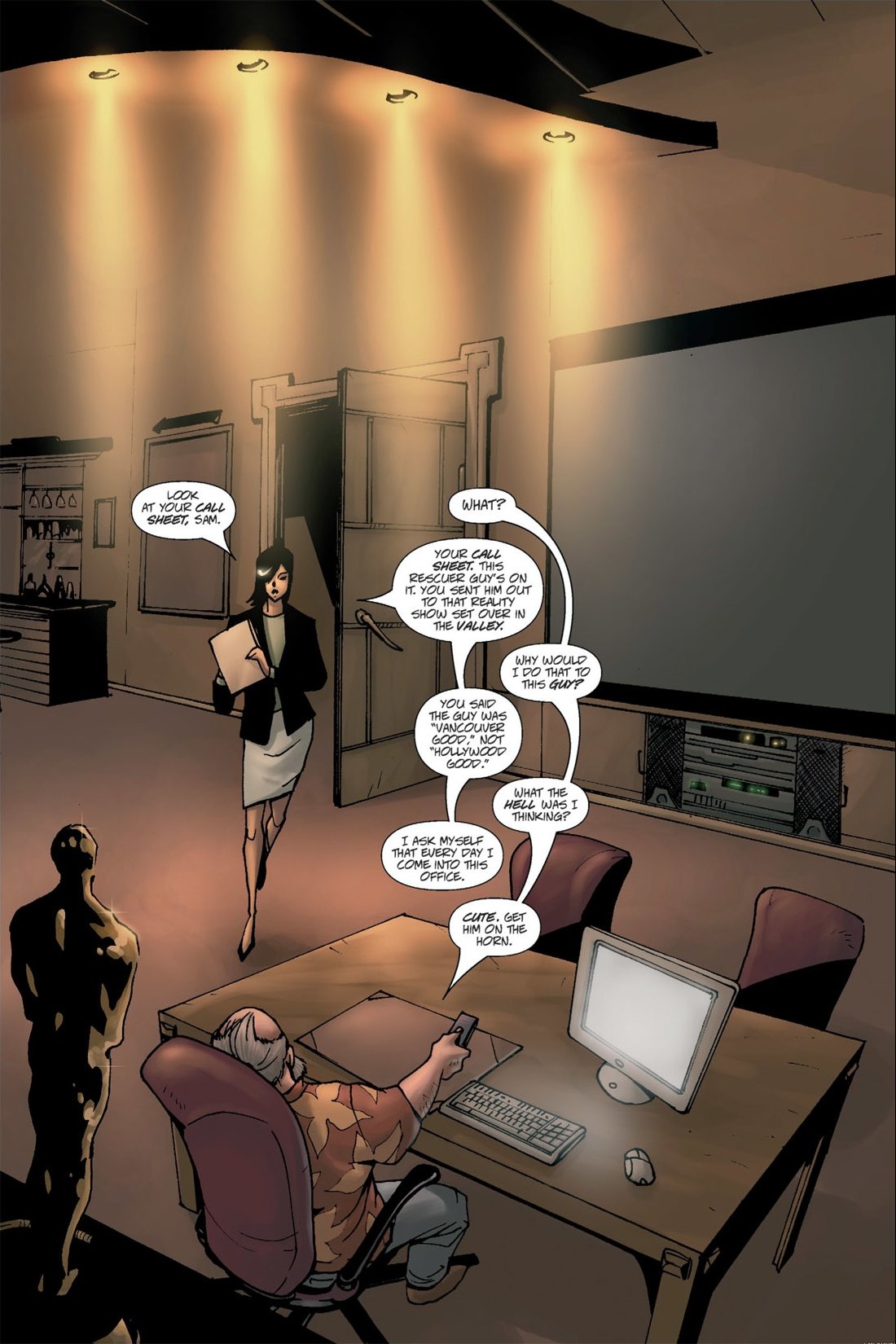 Read online Cover Girl comic -  Issue #1 - 8