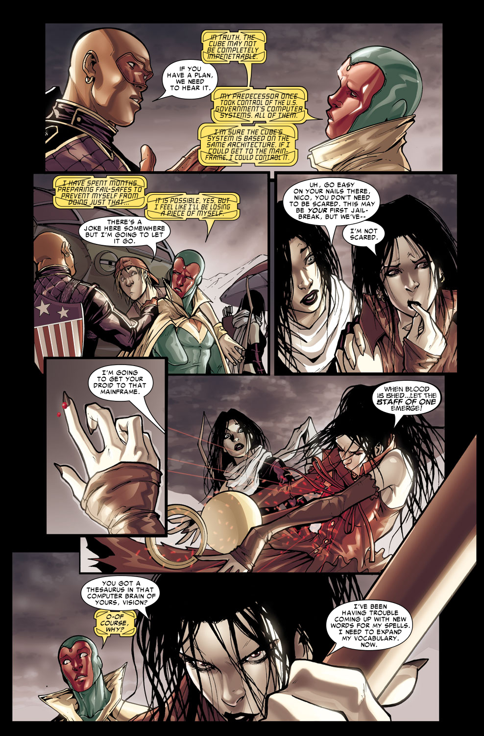 Read online Civil War: Young Avengers & Runaways comic -  Issue #4 - 7