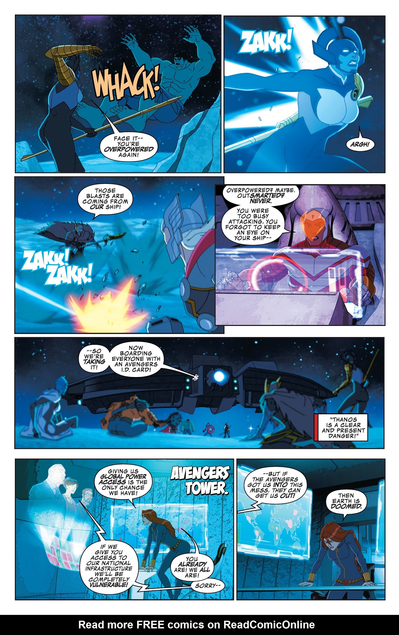 Read online Avengers vs. Thanos (2018) comic -  Issue # TPB - 116