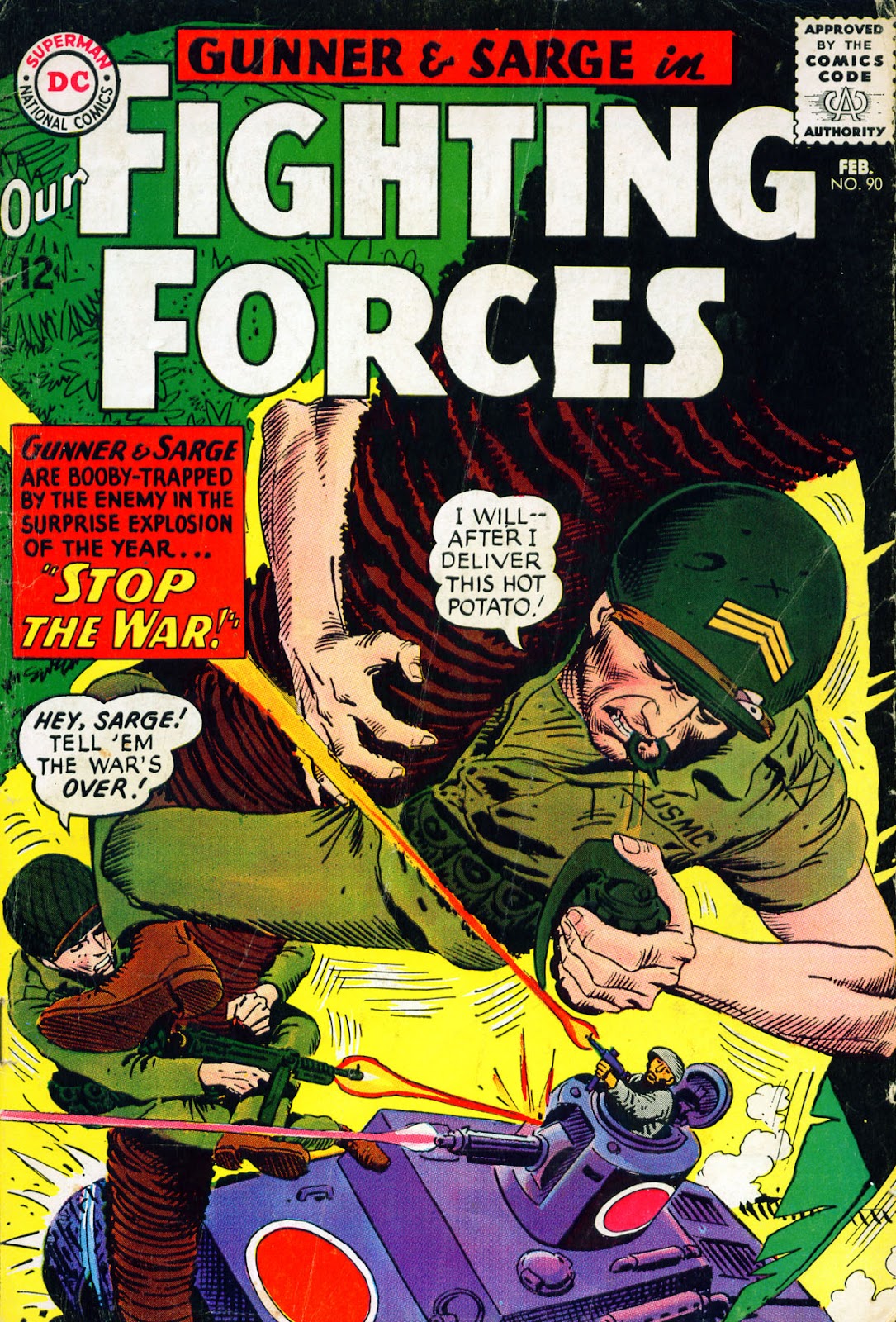 Our Fighting Forces (1954) issue 90 - Page 1
