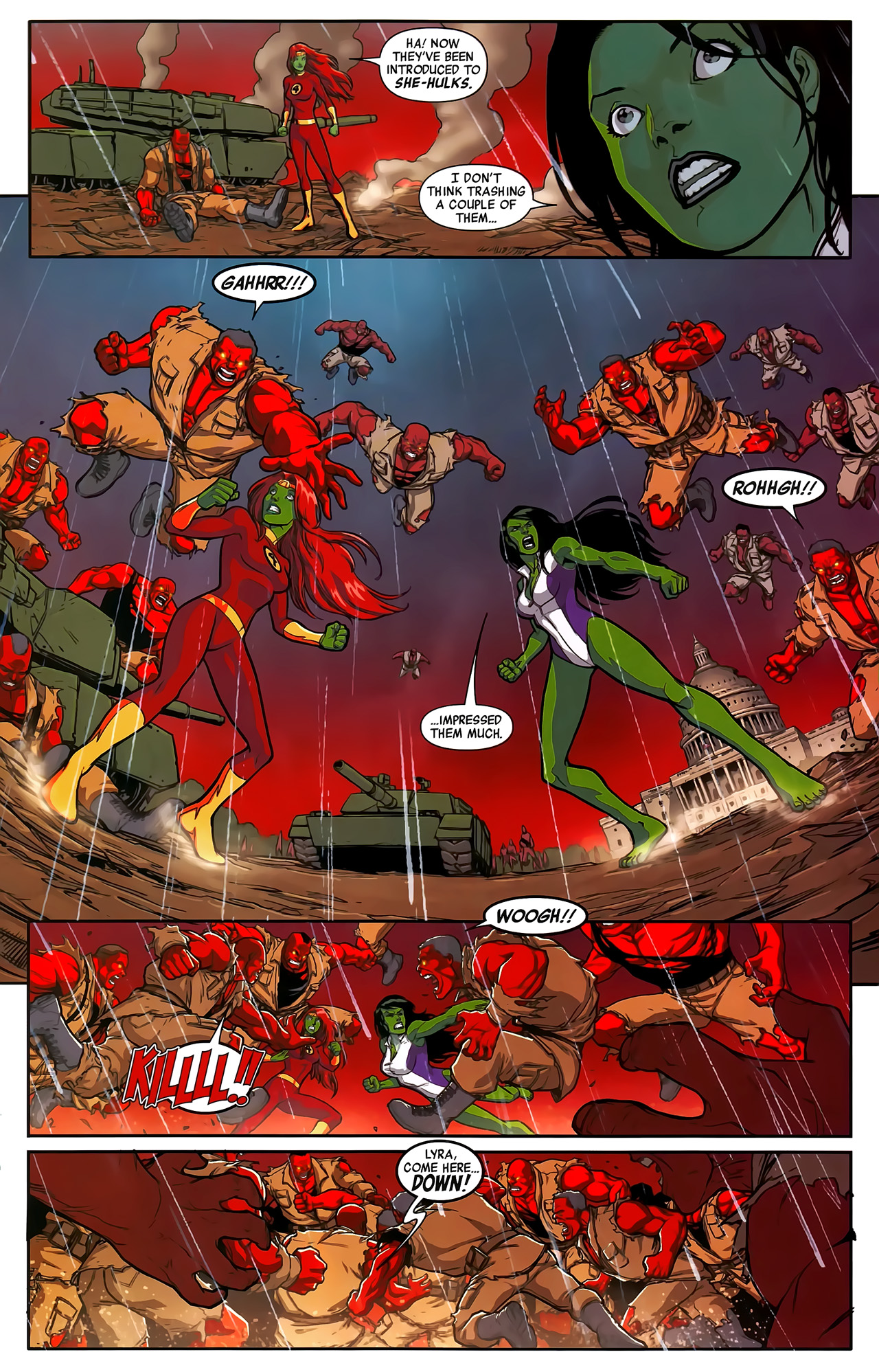 Read online Fall of the Hulks: The Savage She-Hulks comic -  Issue #3 - 8