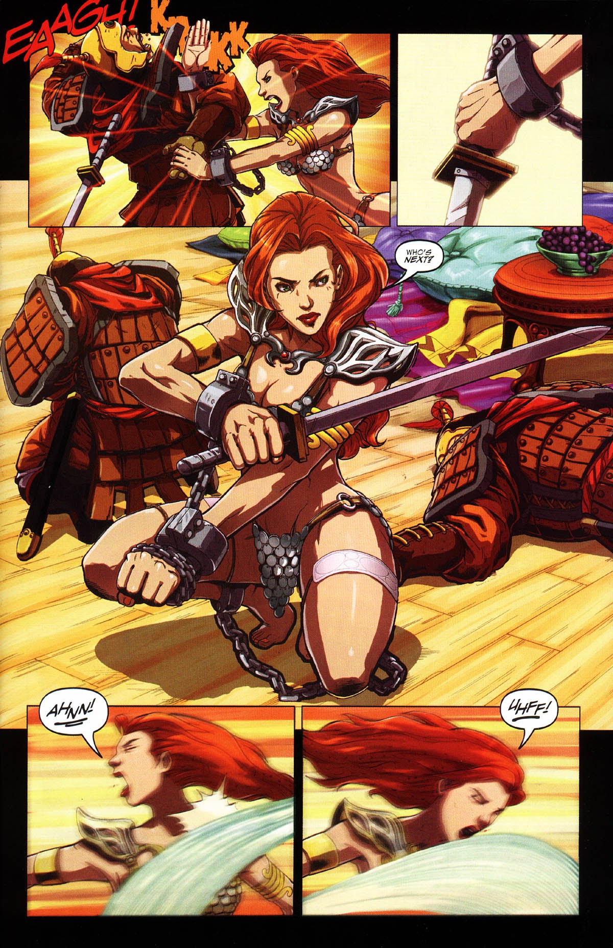 Read online Red Sonja: Sonja Goes East comic -  Issue # Full - 12