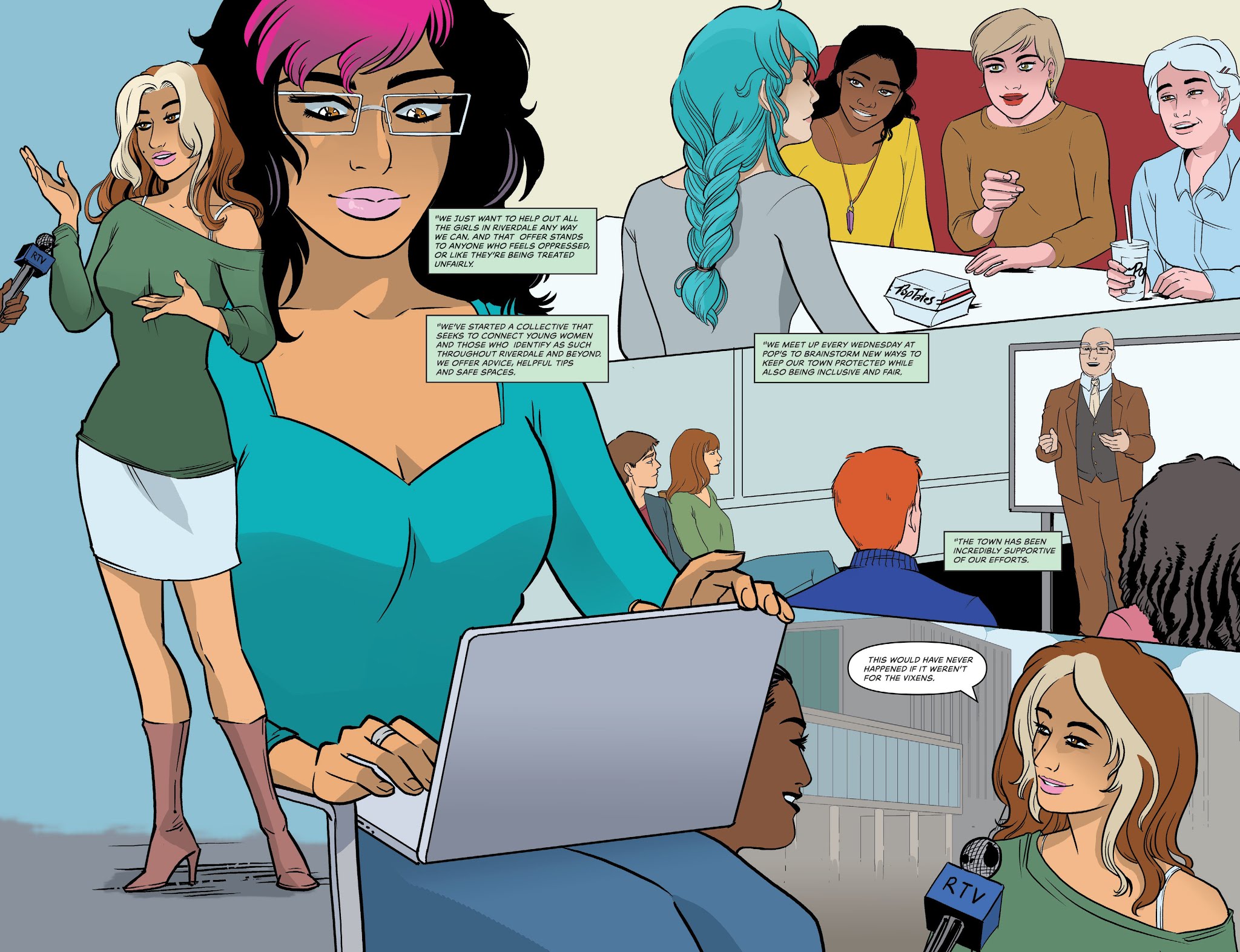 Read online Betty & Veronica: Vixens comic -  Issue #10 - 17