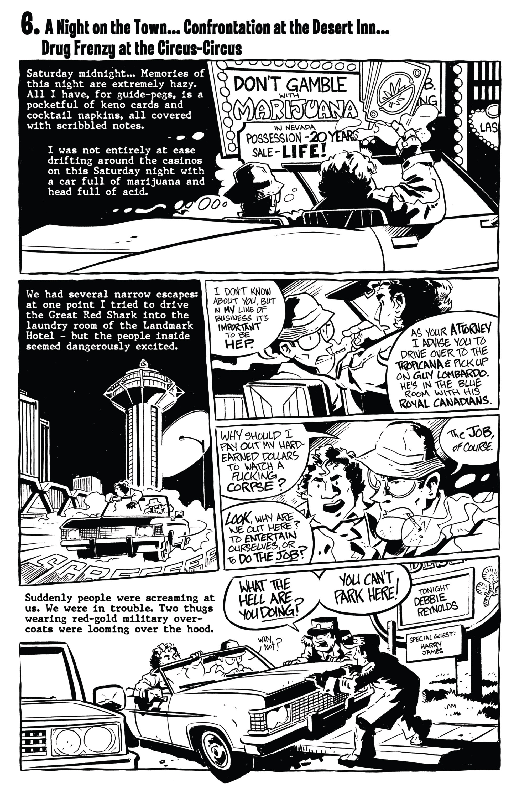 Read online Hunter S. Thompson's Fear and Loathing in Las Vegas comic -  Issue #2 - 7