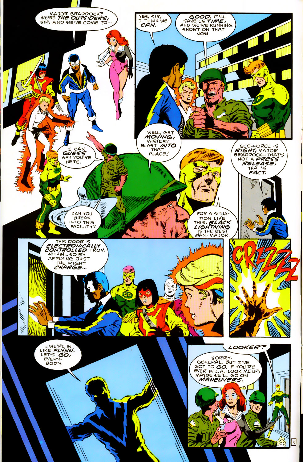 Read online The Outsiders (1985) comic -  Issue #15 - 11