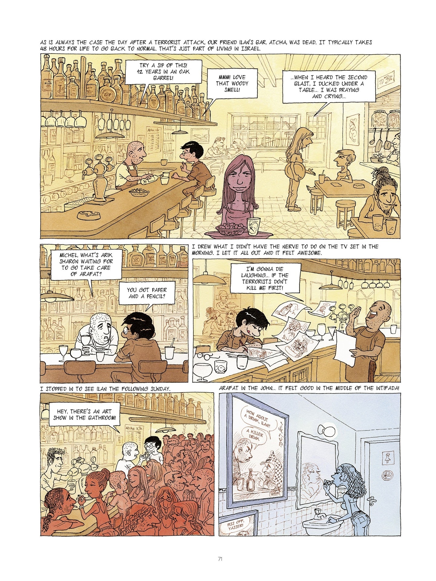 Read online Falafel With Hot Sauce comic -  Issue # TPB - 73