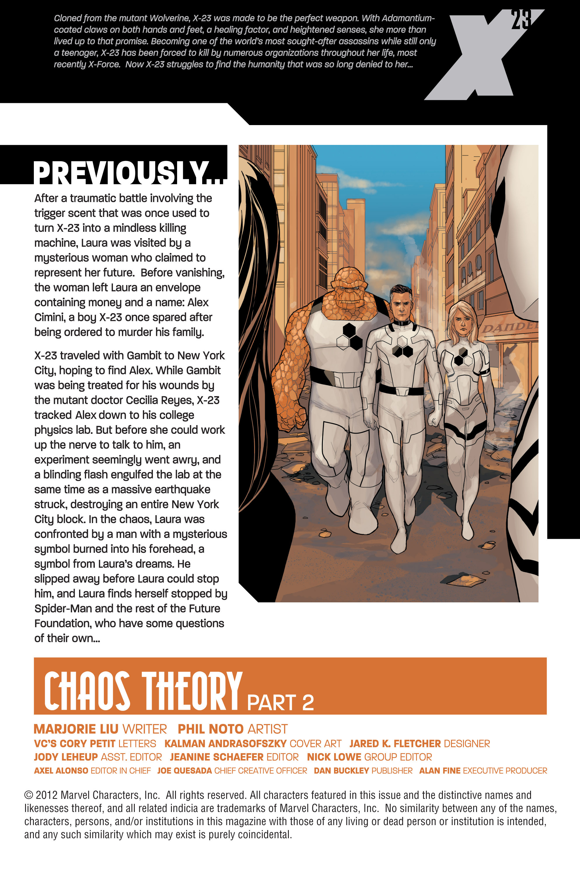 Read online X-23 (2010) comic -  Issue #14 - 2