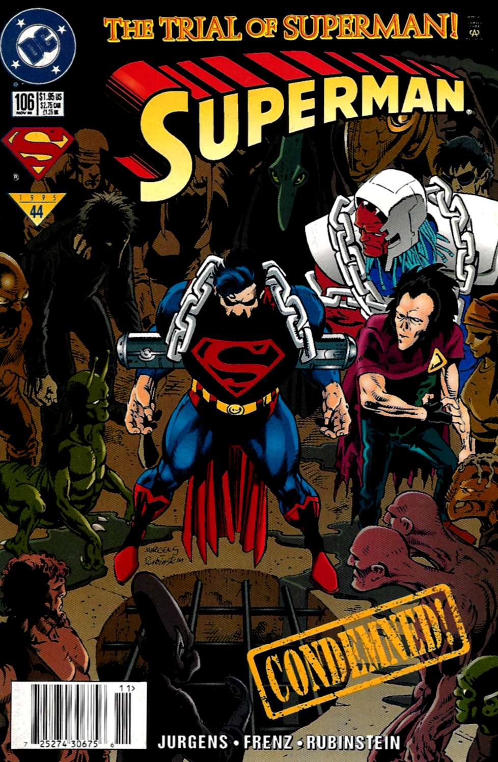 Read online Superman (1987) comic -  Issue #106 - 1