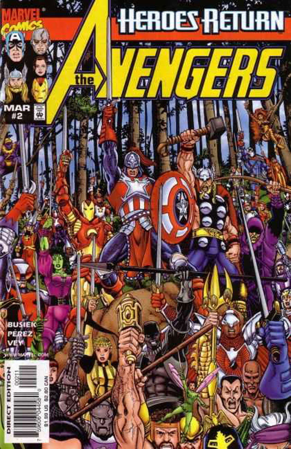 Read online Avengers (1998) comic -  Issue #2 - 1