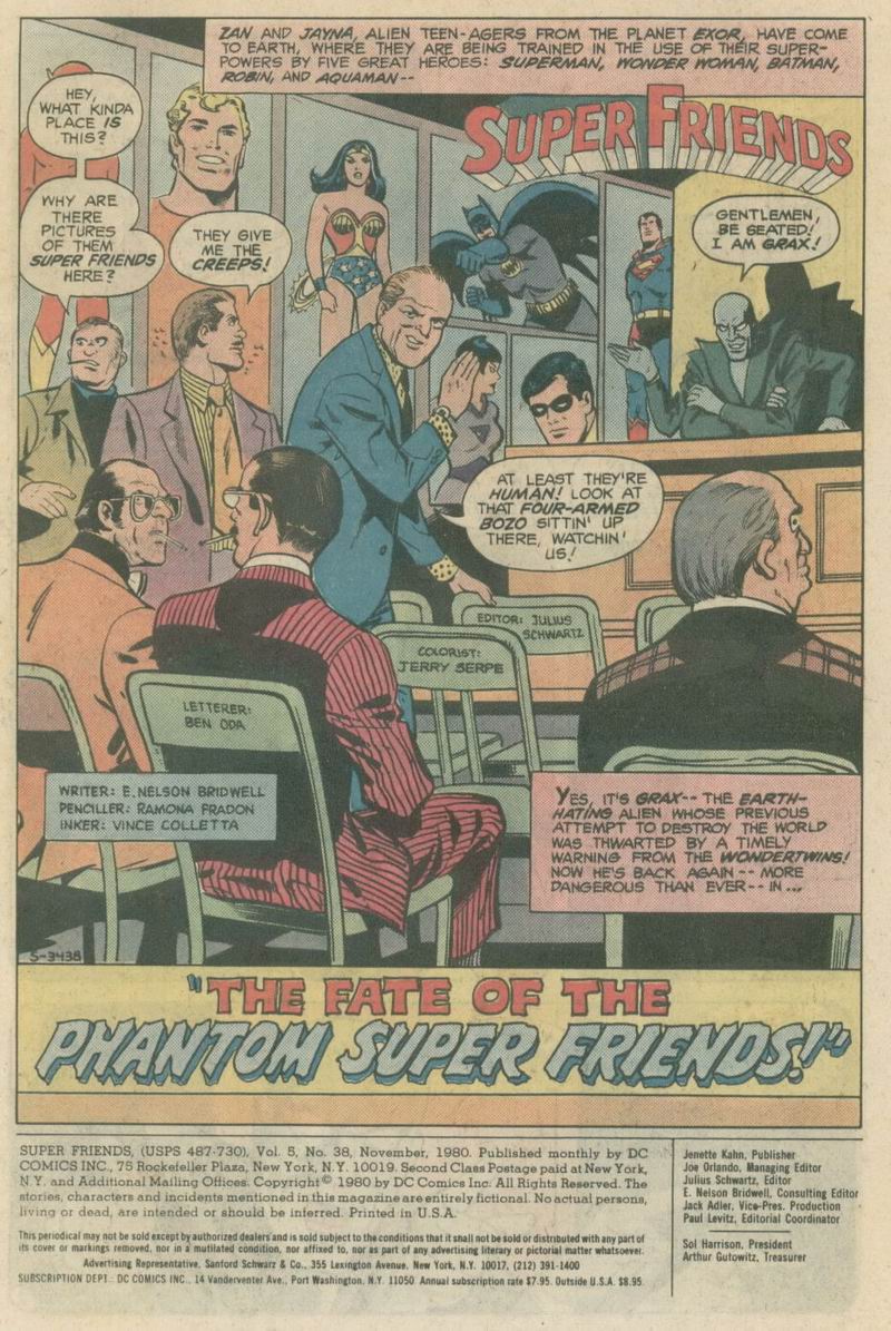 The Super Friends Issue #38 #38 - English 2