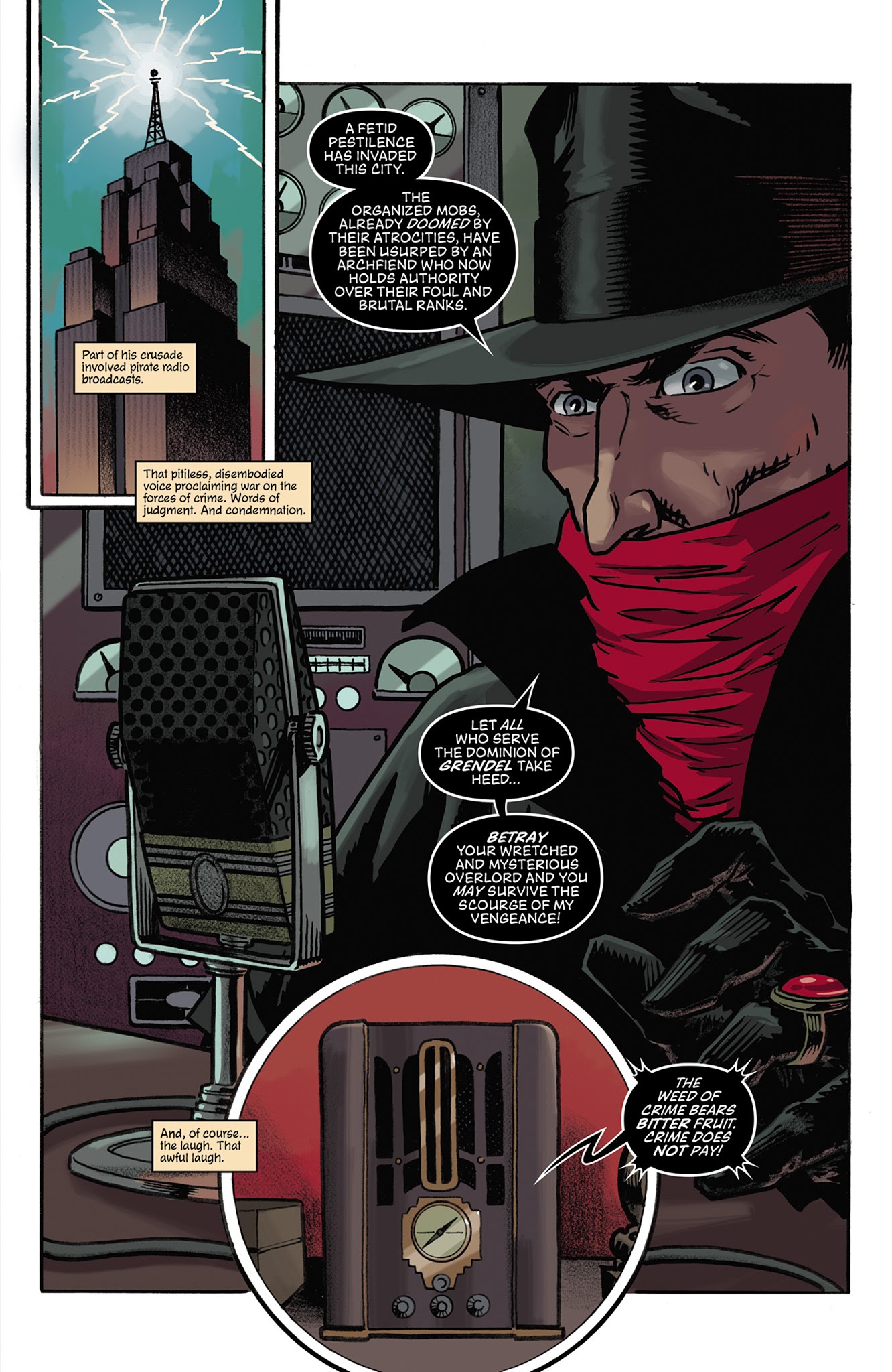 Read online Grendel vs. The Shadow comic -  Issue #3 - 15