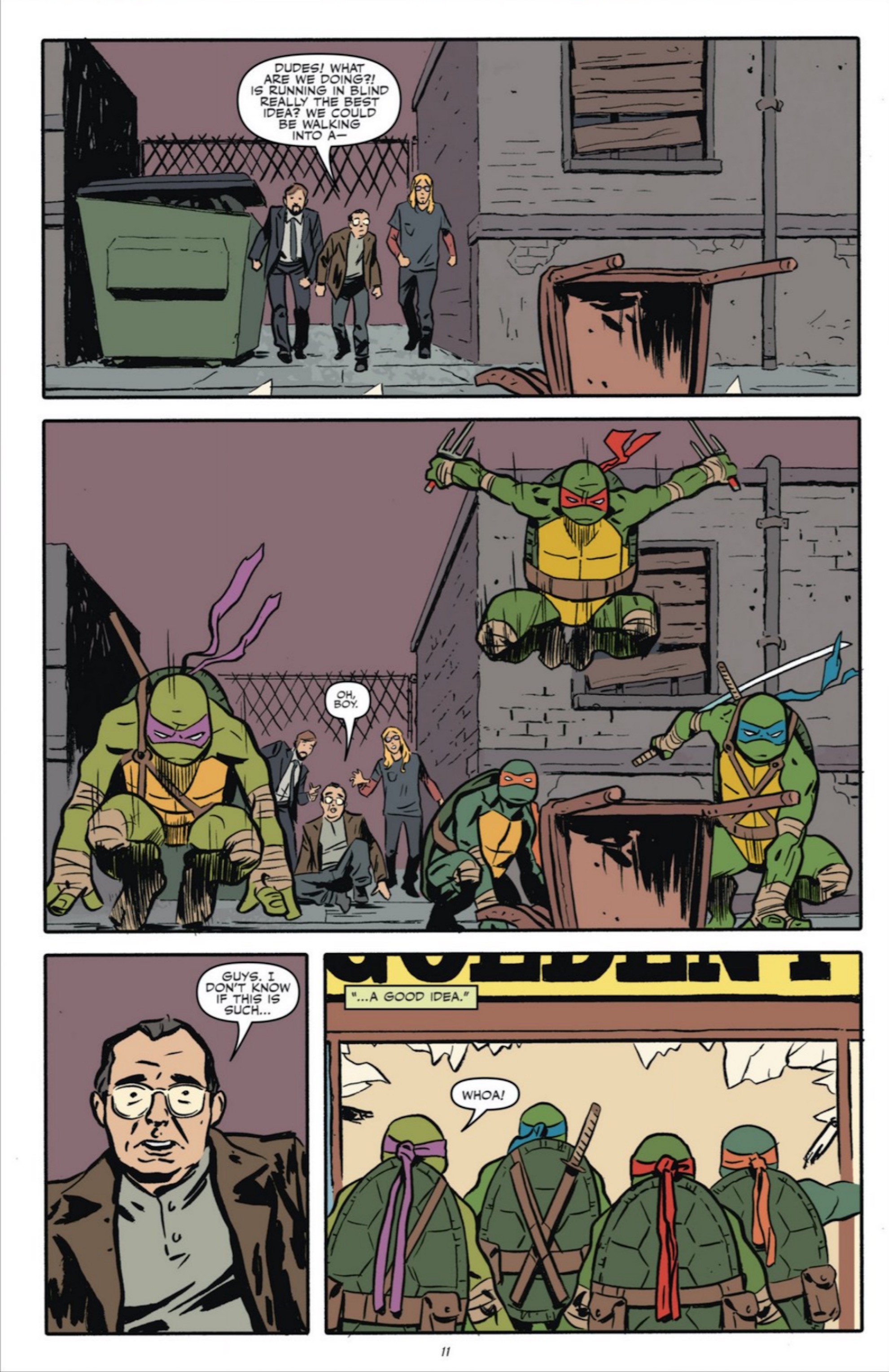 Read online The X-Files/Teenage Mutant Ninja Turtles: Conspiracy comic -  Issue # Full - 13