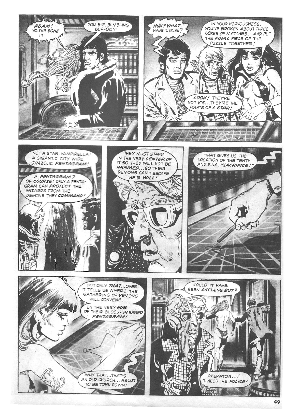 Read online Vampirella (1969) comic -  Issue #73 - 49