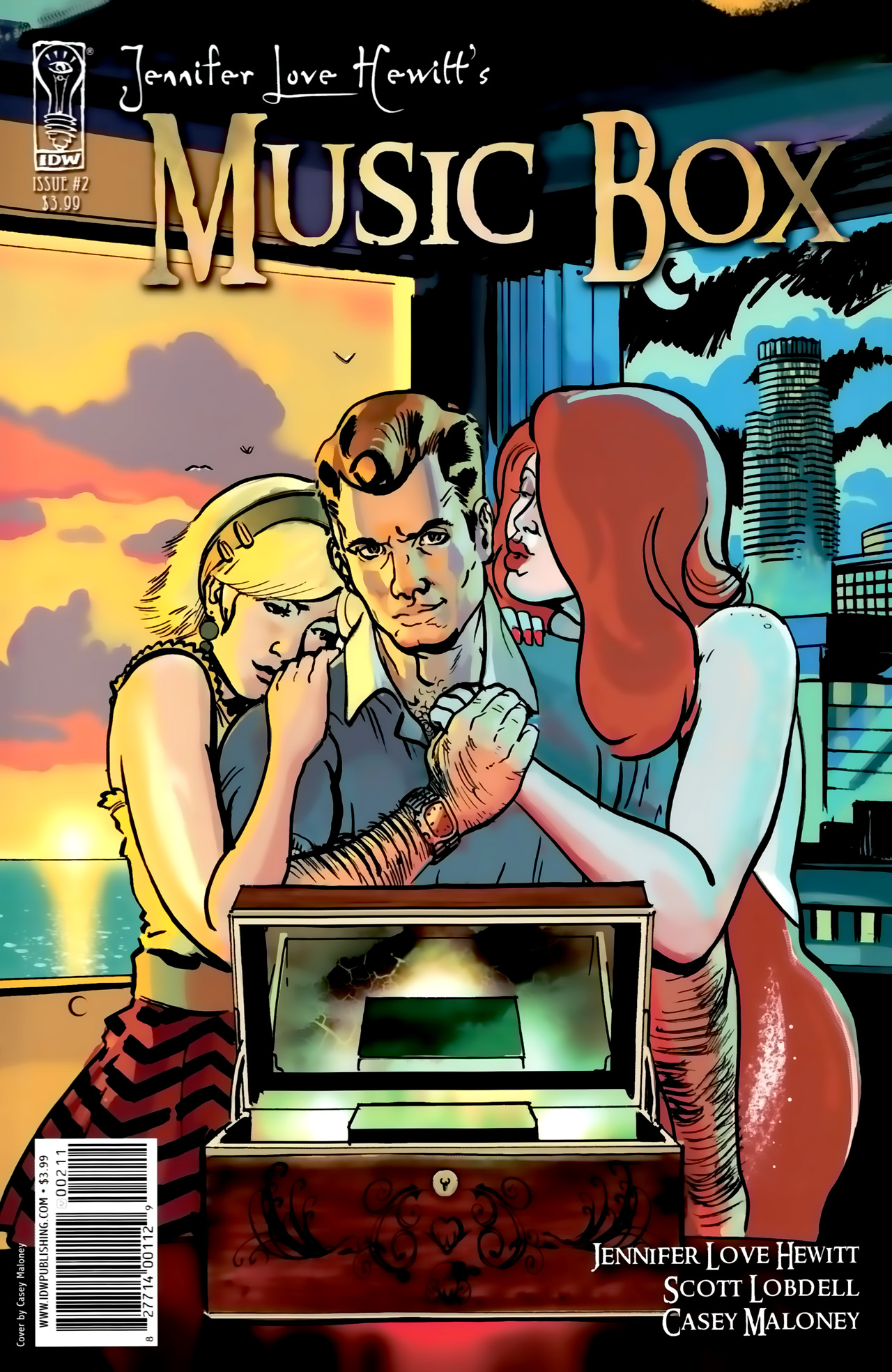 Read online Jennifer Love Hewitt's Music Box comic -  Issue #2 - 1