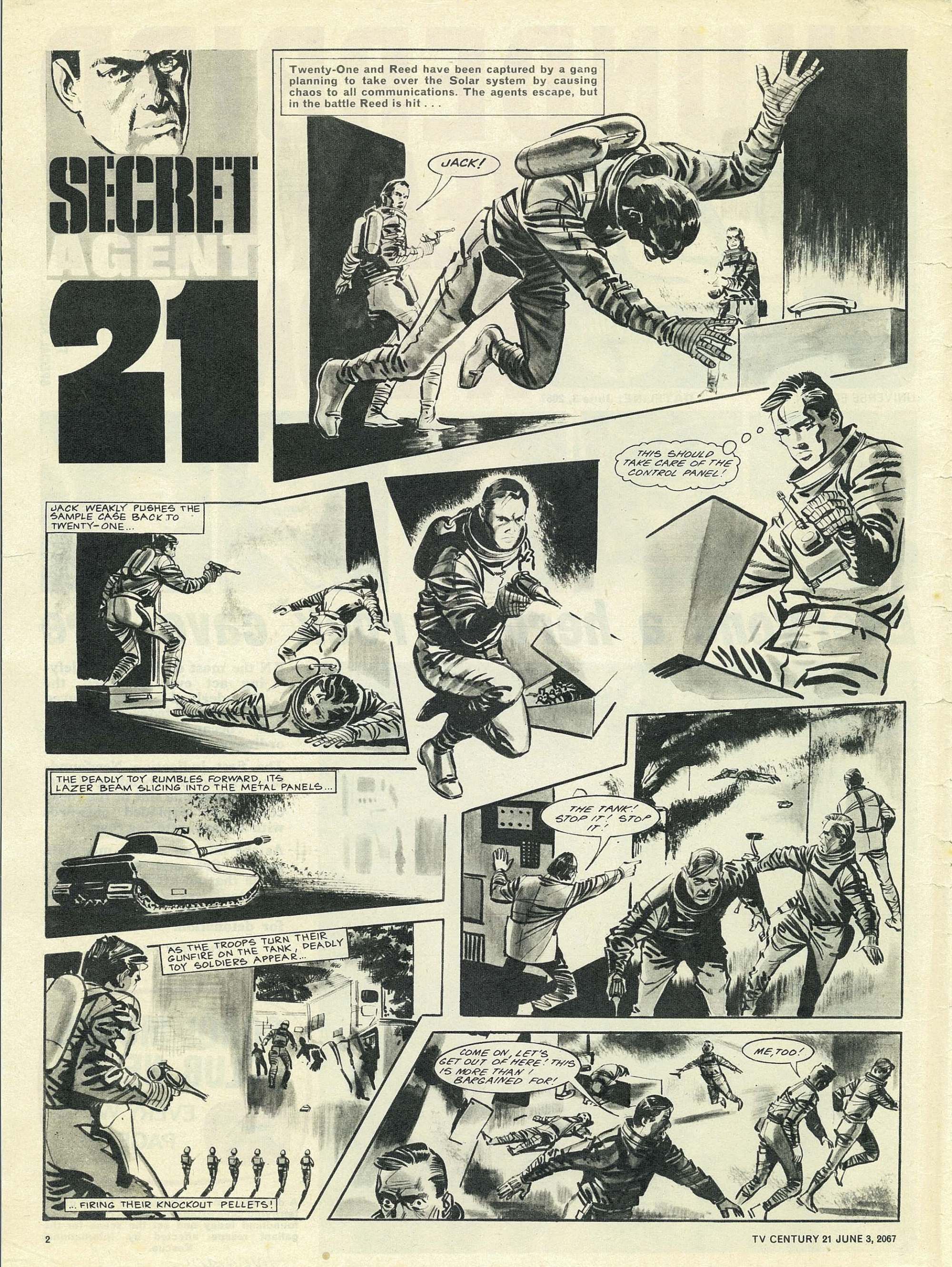 Read online TV Century 21 (TV 21) comic -  Issue #124 - 2