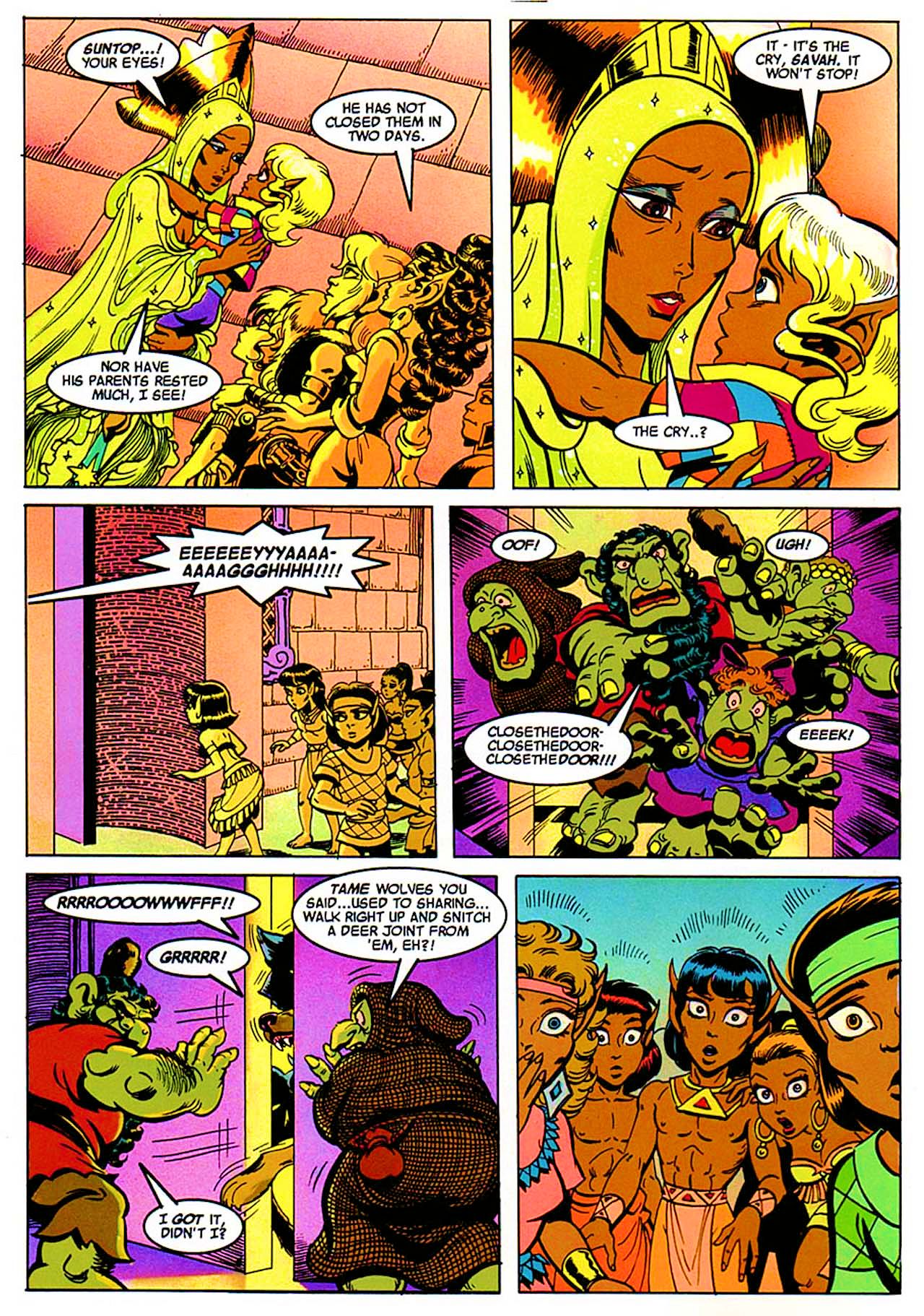 Read online ElfQuest: Kings of the Broken Wheel comic -  Issue #4 - 9