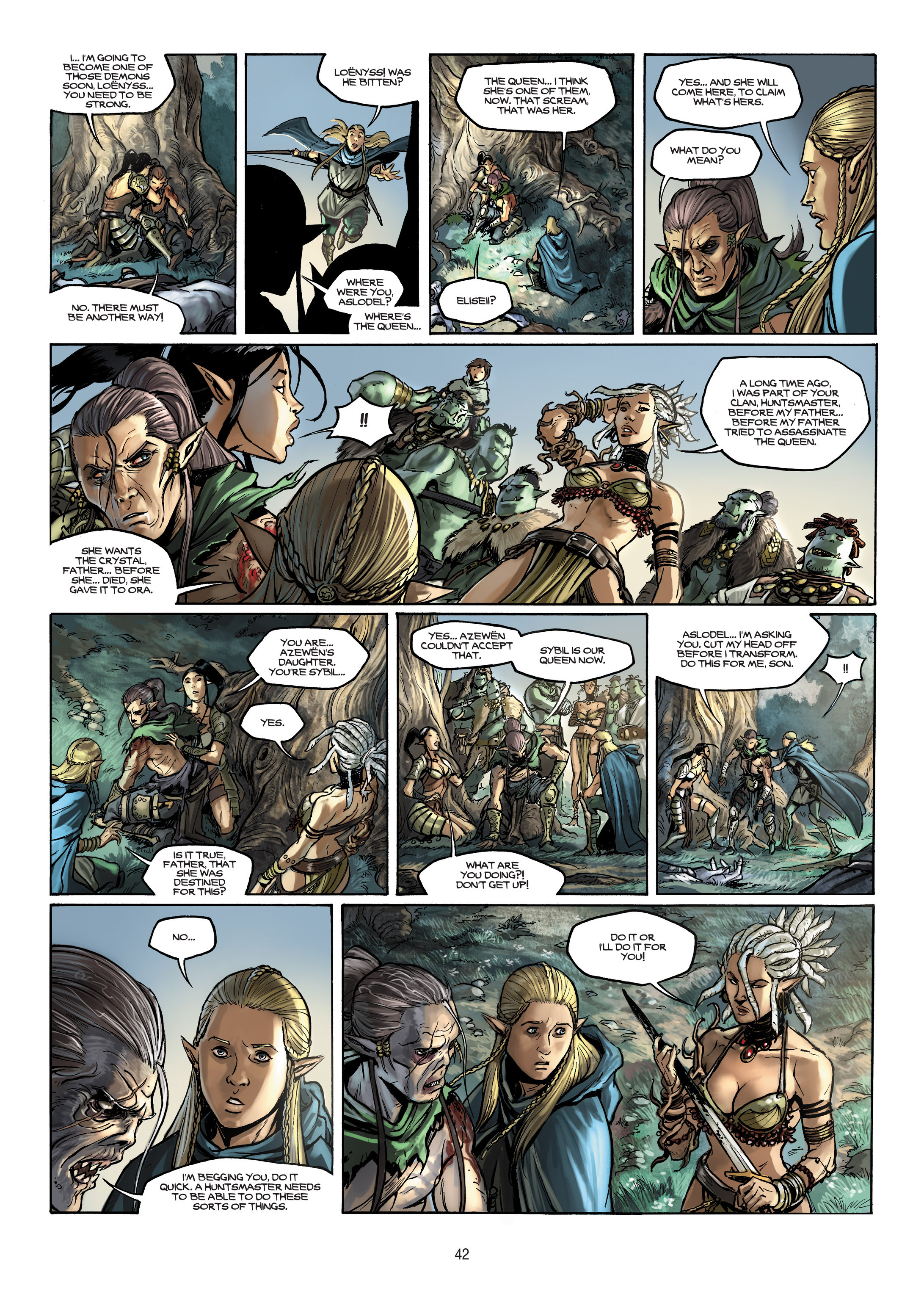 Read online Elves comic -  Issue #12 - 42
