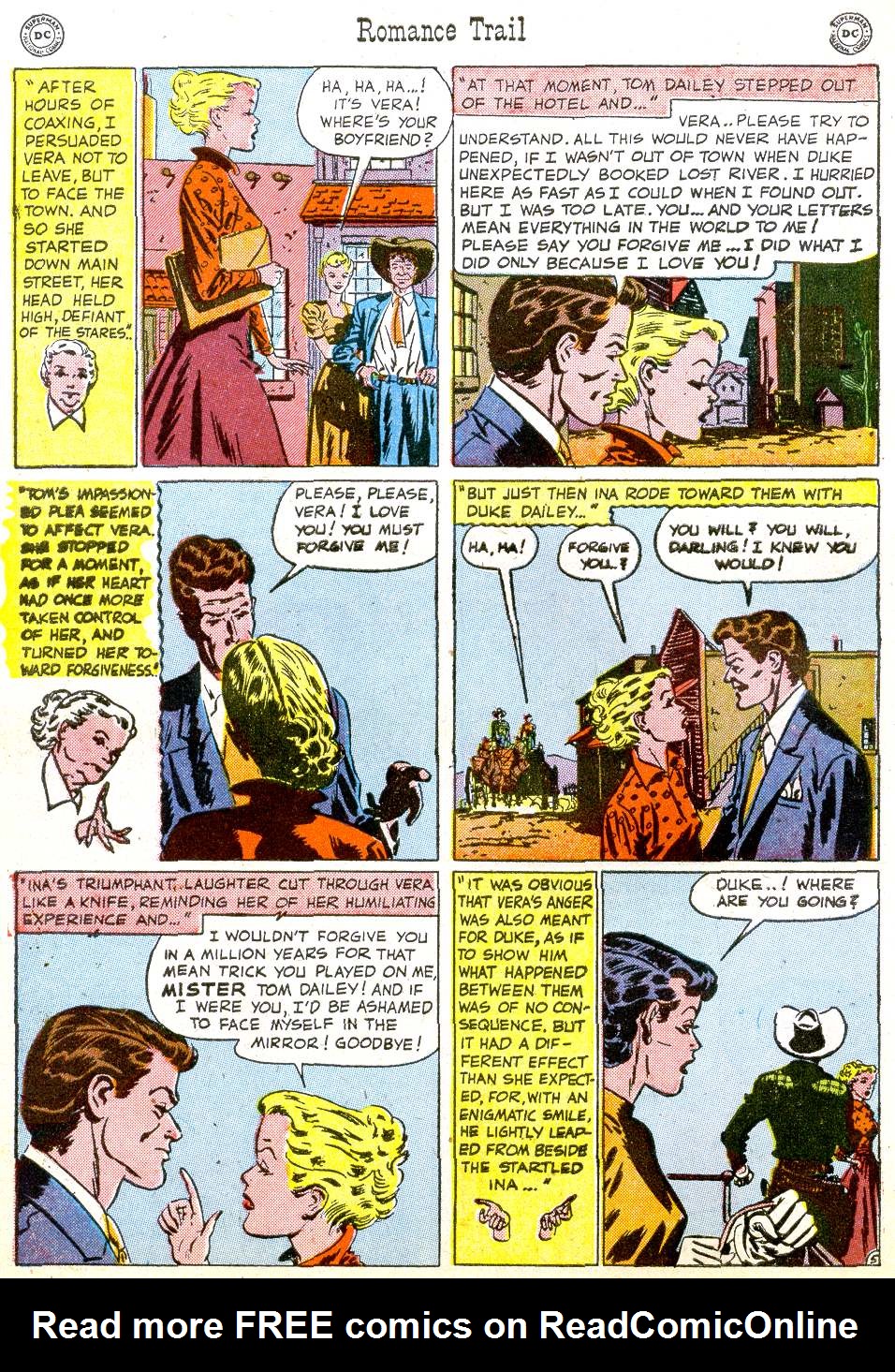 Read online Romance Trail comic -  Issue #5 - 8