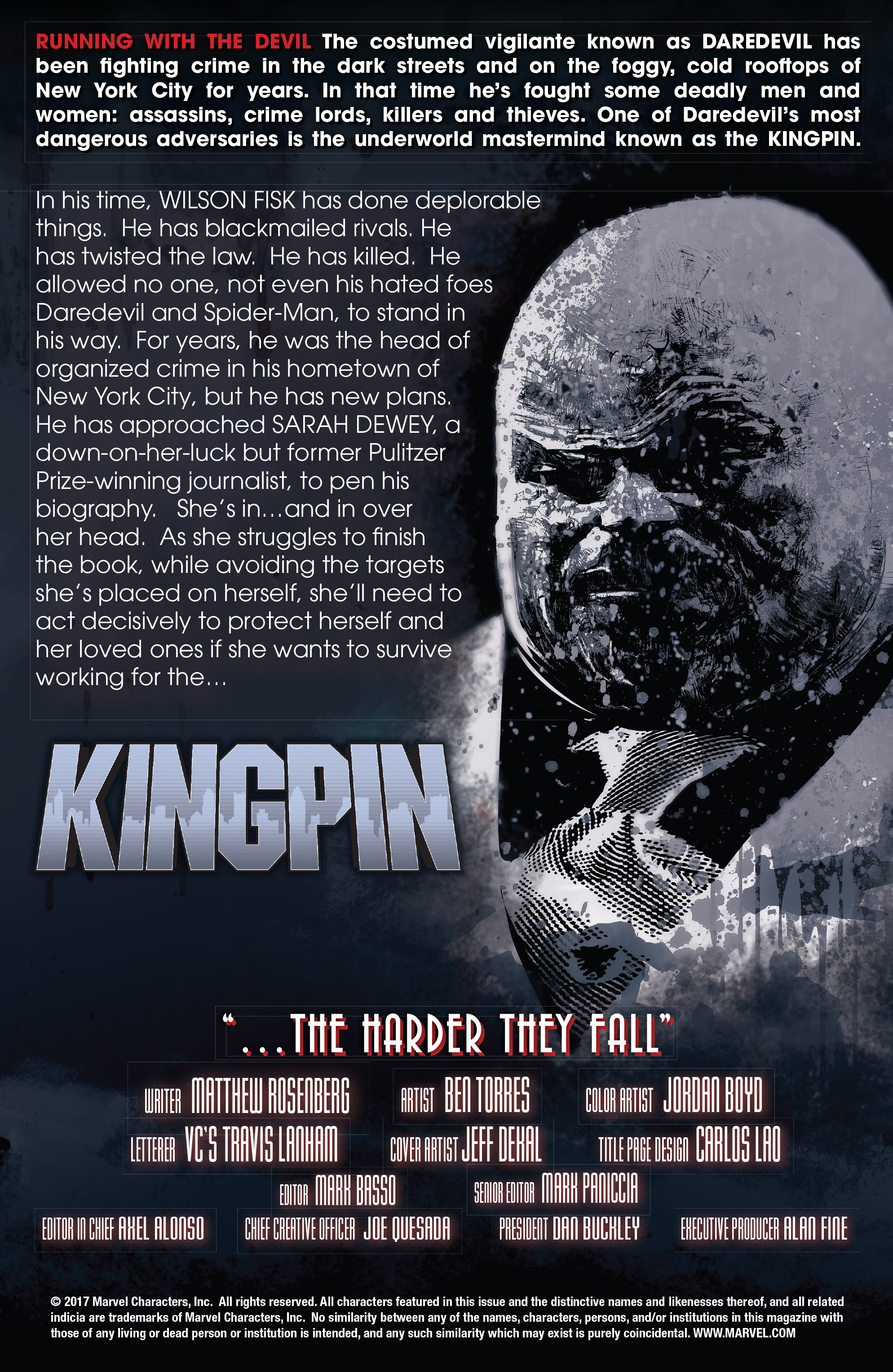 Read online Kingpin (2017) comic -  Issue #5 - 2