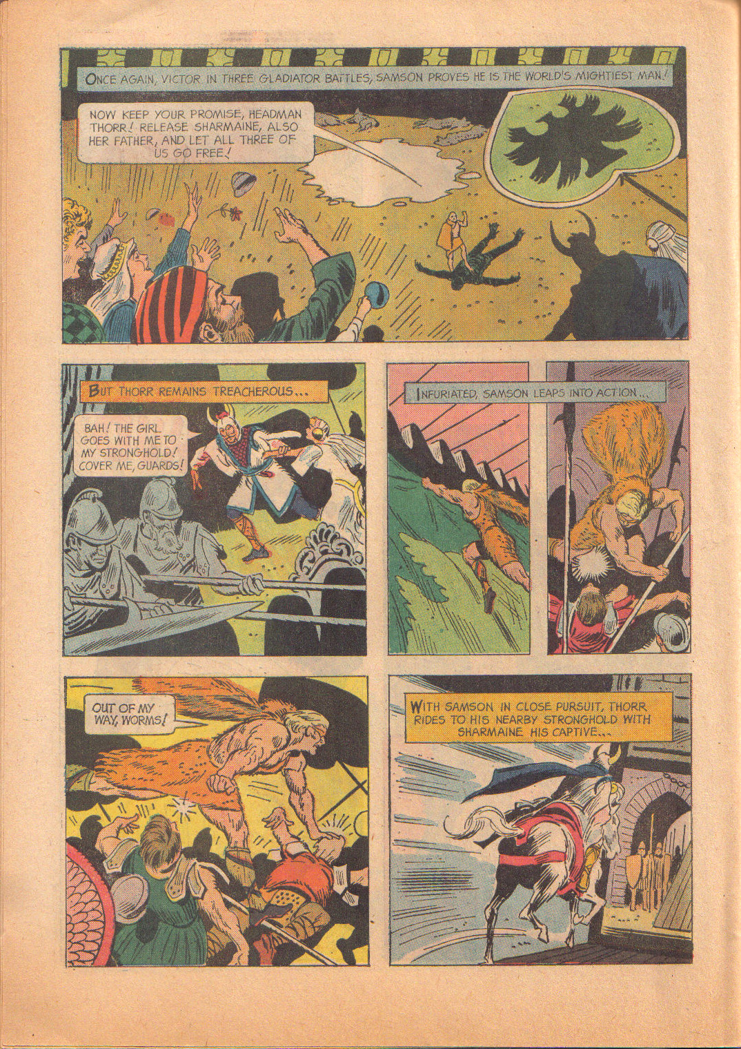 Read online Mighty Samson (1964) comic -  Issue #4 - 30