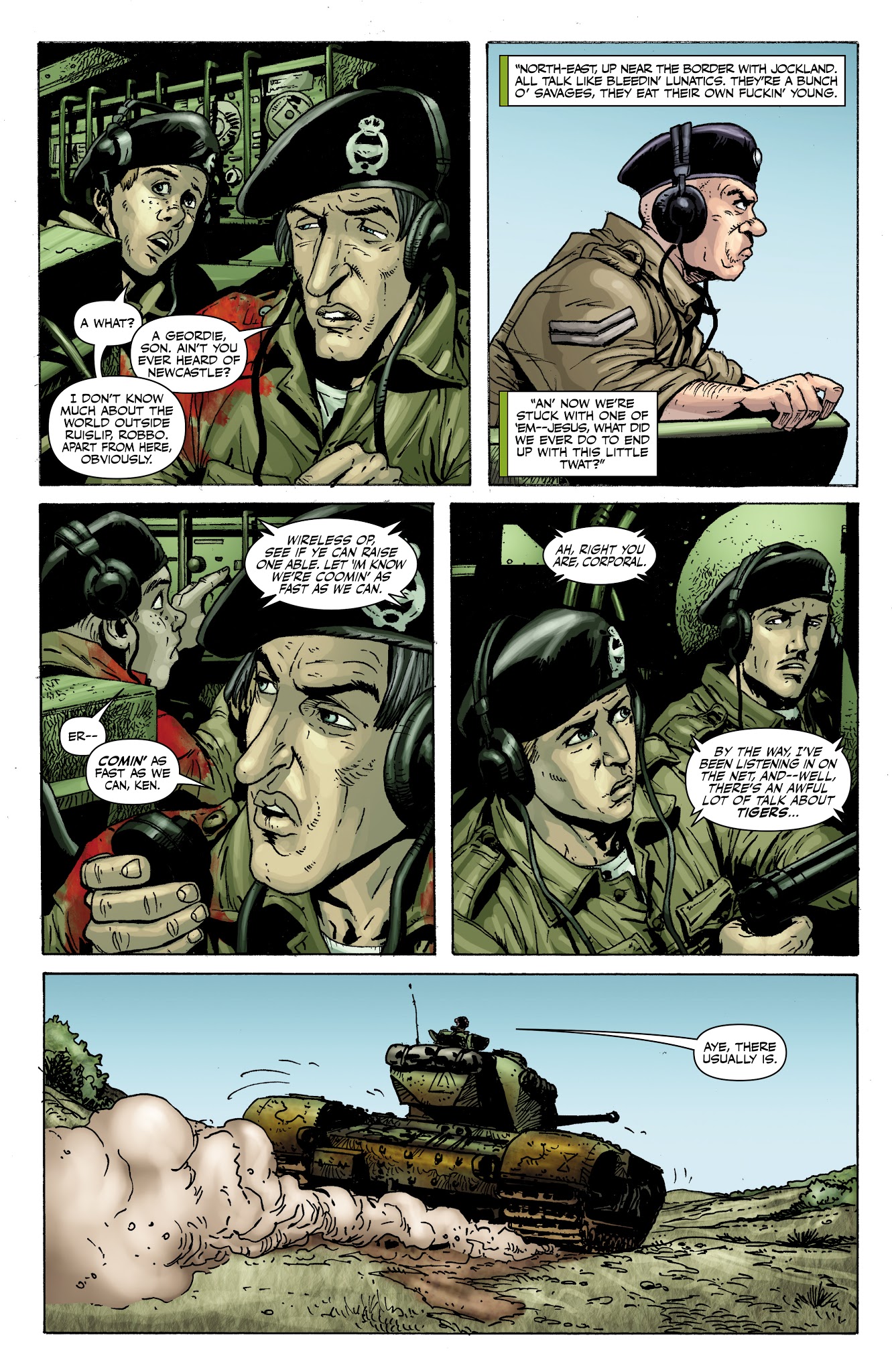 Read online Battlefields: The Tankies comic -  Issue # TPB - 14