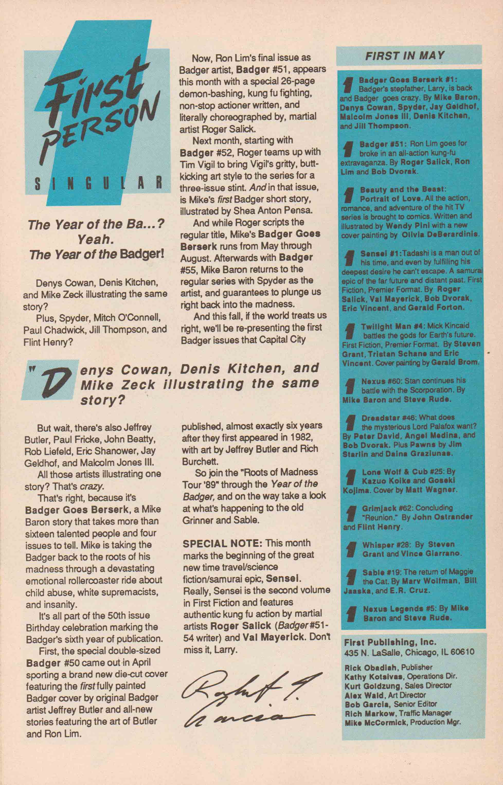 Read online The Badger comic -  Issue #51 - 14