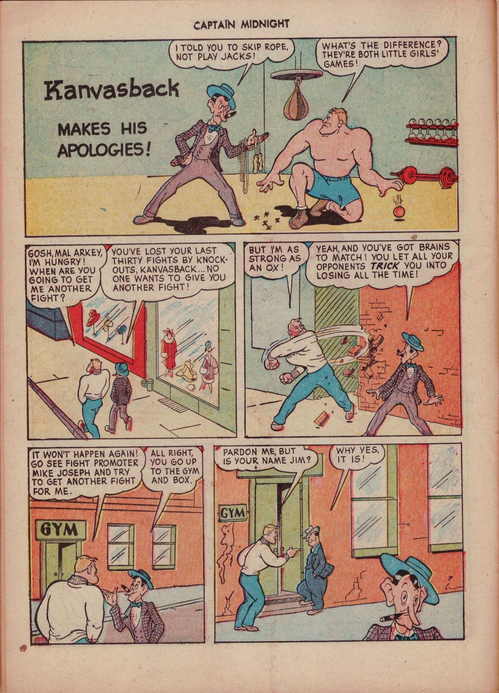 Read online Captain Midnight (1942) comic -  Issue #40 - 14