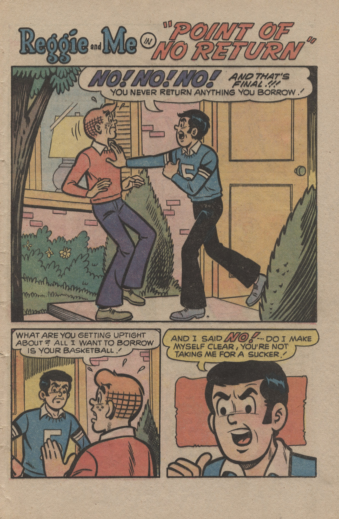 Read online Reggie and Me (1966) comic -  Issue #86 - 29