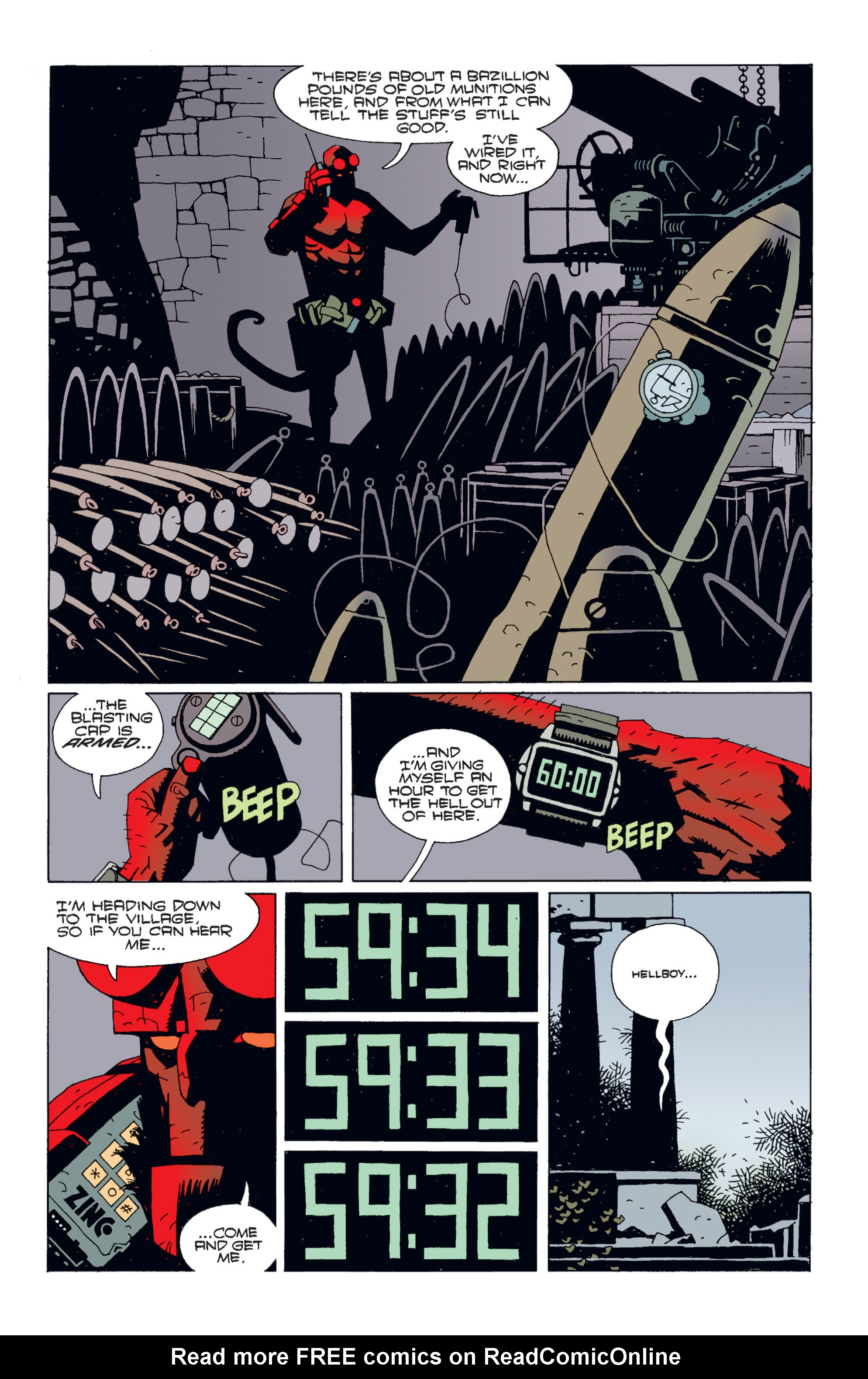 Read online Hellboy comic -  Issue #2 - 80