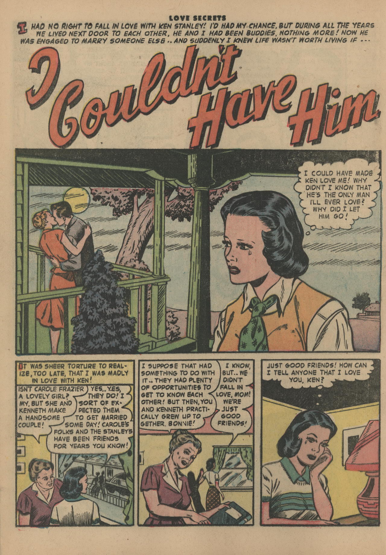 Read online Love Secrets (1953) comic -  Issue #33 - 12