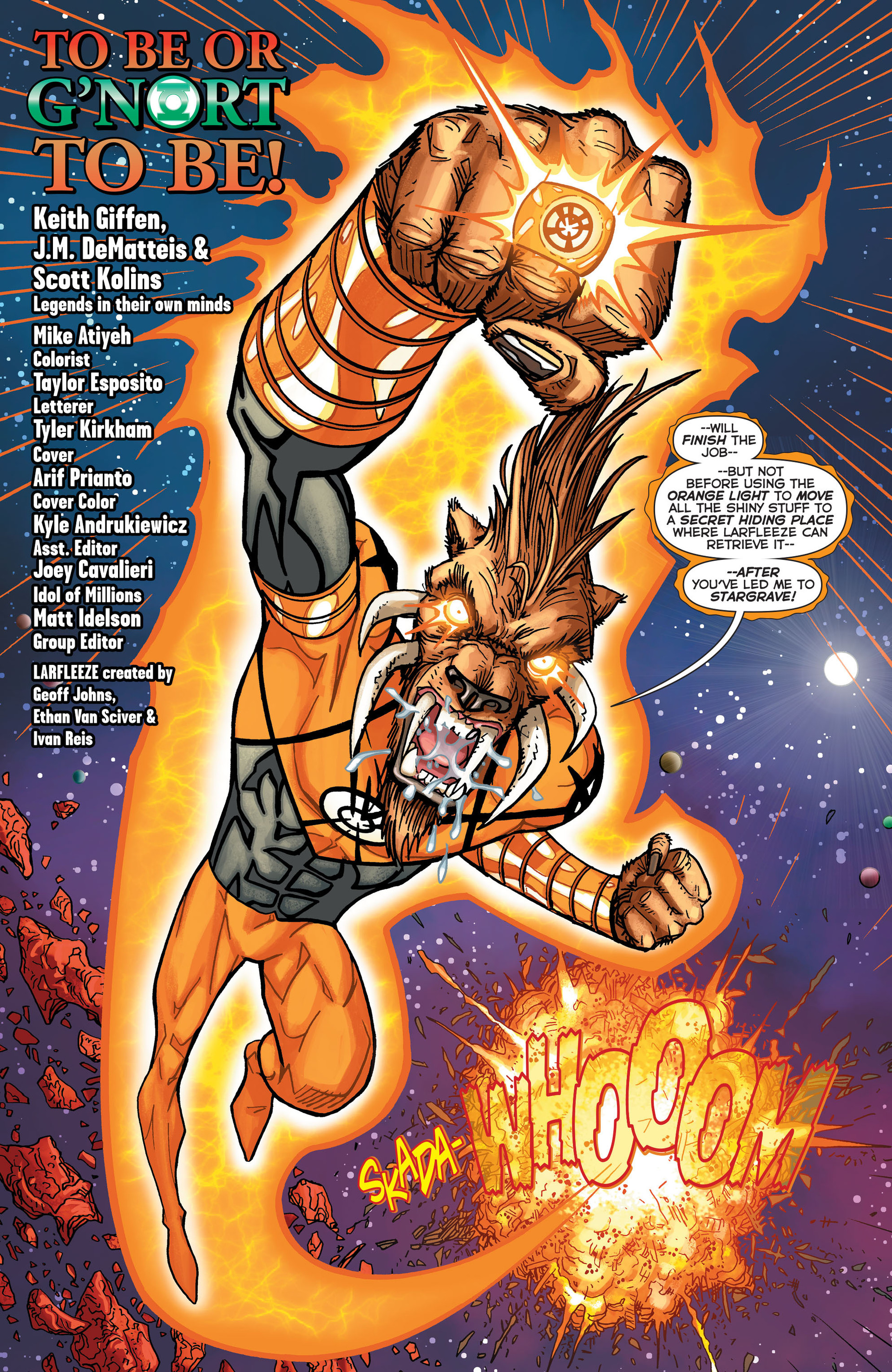Read online Larfleeze comic -  Issue #10 - 4
