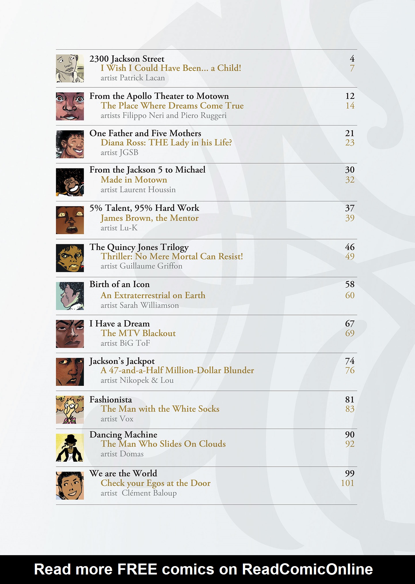 Read online Michael Jackson in Comics comic -  Issue # TPB (Part 1) - 3