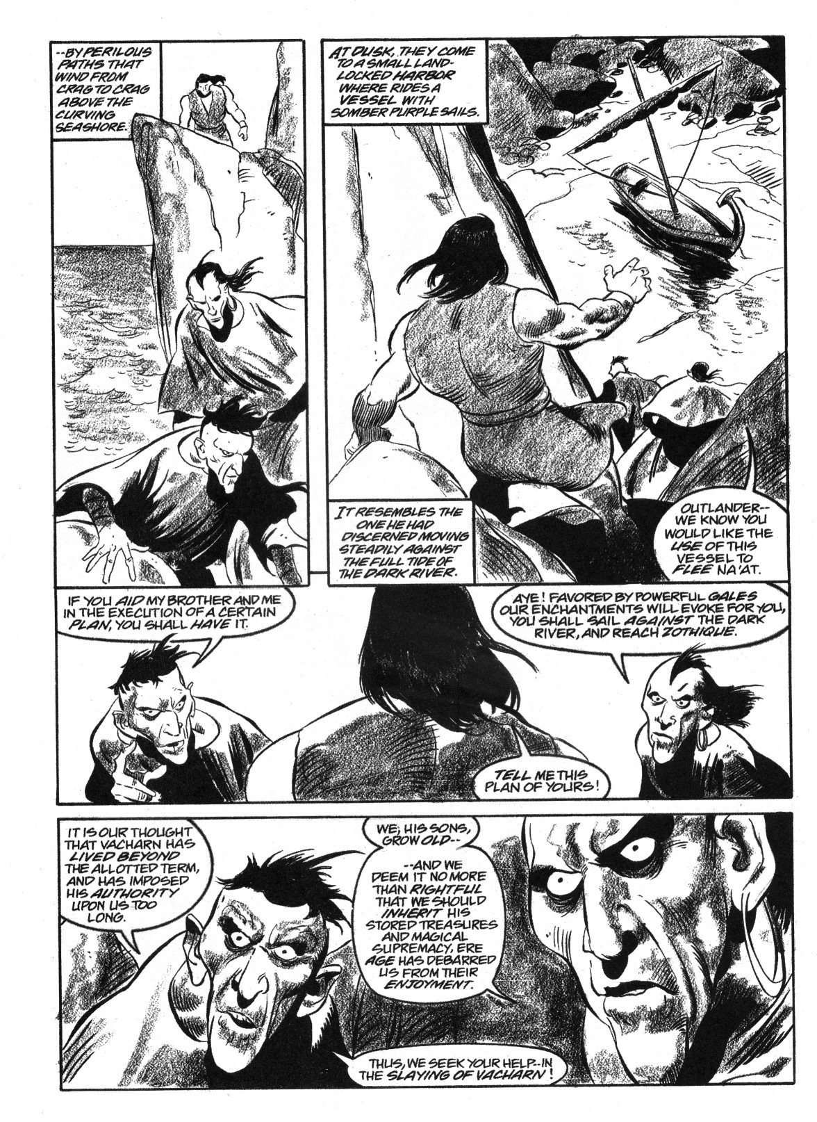 Read online Conan the Savage comic -  Issue #10 - 37