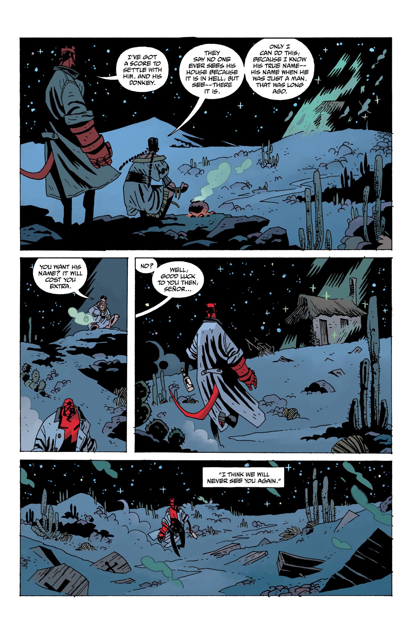 Read online Hellboy In Mexico comic -  Issue # TPB - 76