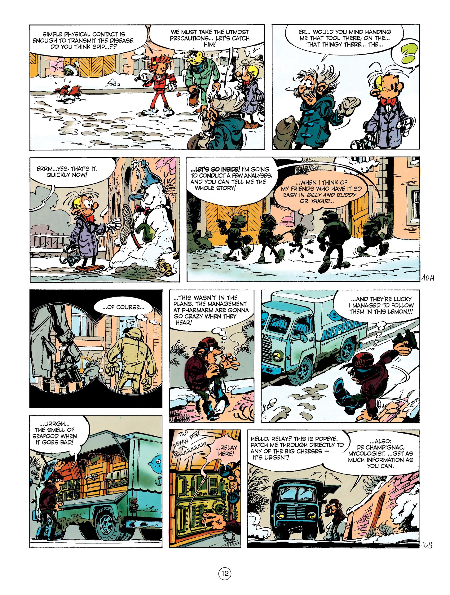 Read online Spirou & Fantasio (2009) comic -  Issue #10 - 12