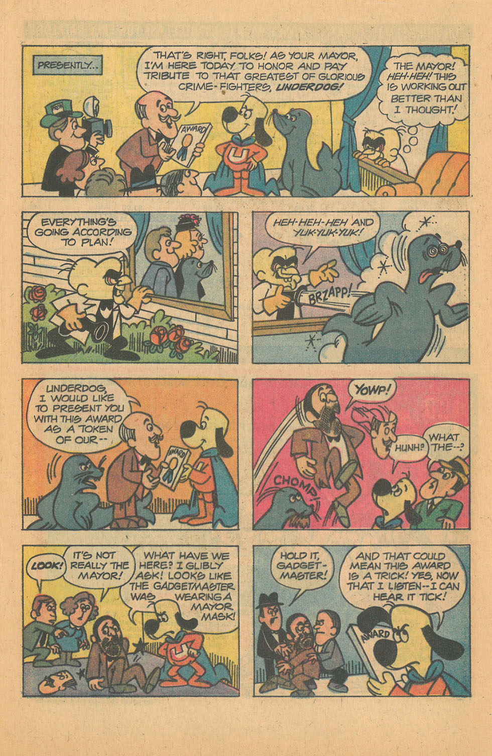 Read online Underdog (1975) comic -  Issue #7 - 21