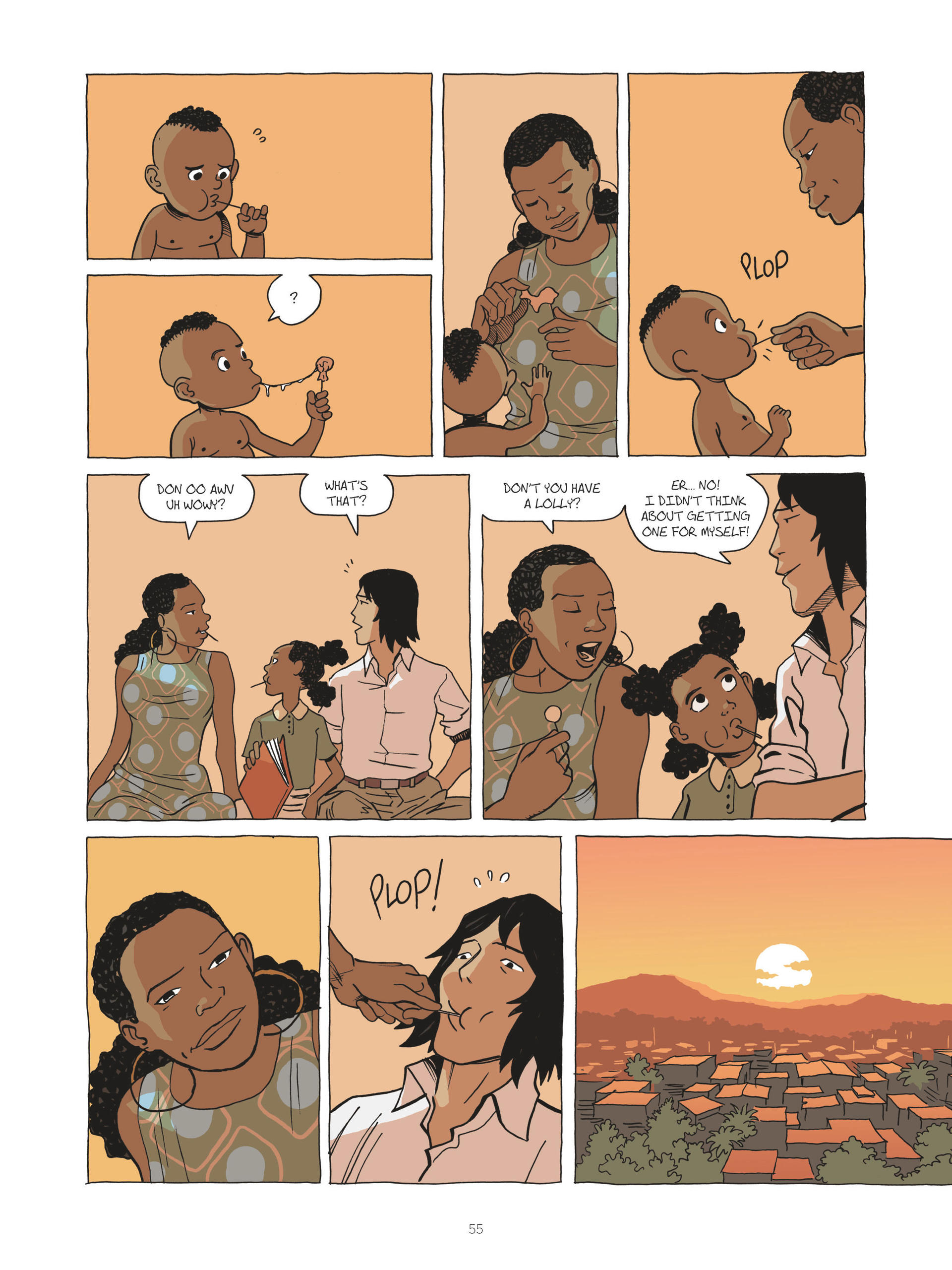 Read online Zidrou-Beuchot's African Trilogy comic -  Issue # TPB 3 - 55