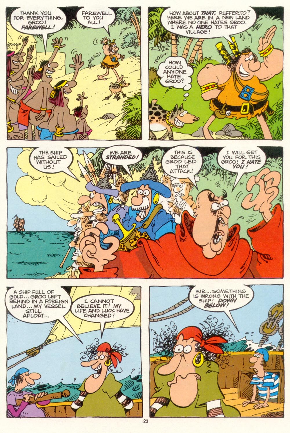 Read online Sergio Aragonés Groo the Wanderer comic -  Issue #101 - 25