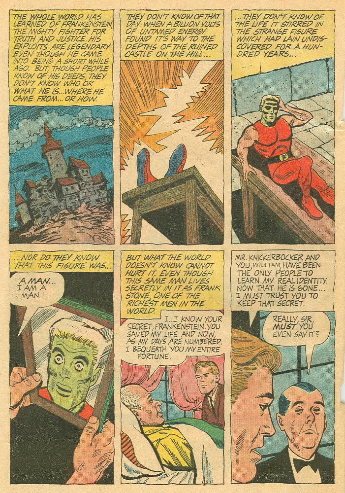 Read online Frankenstein (1964) comic -  Issue #3 - 4