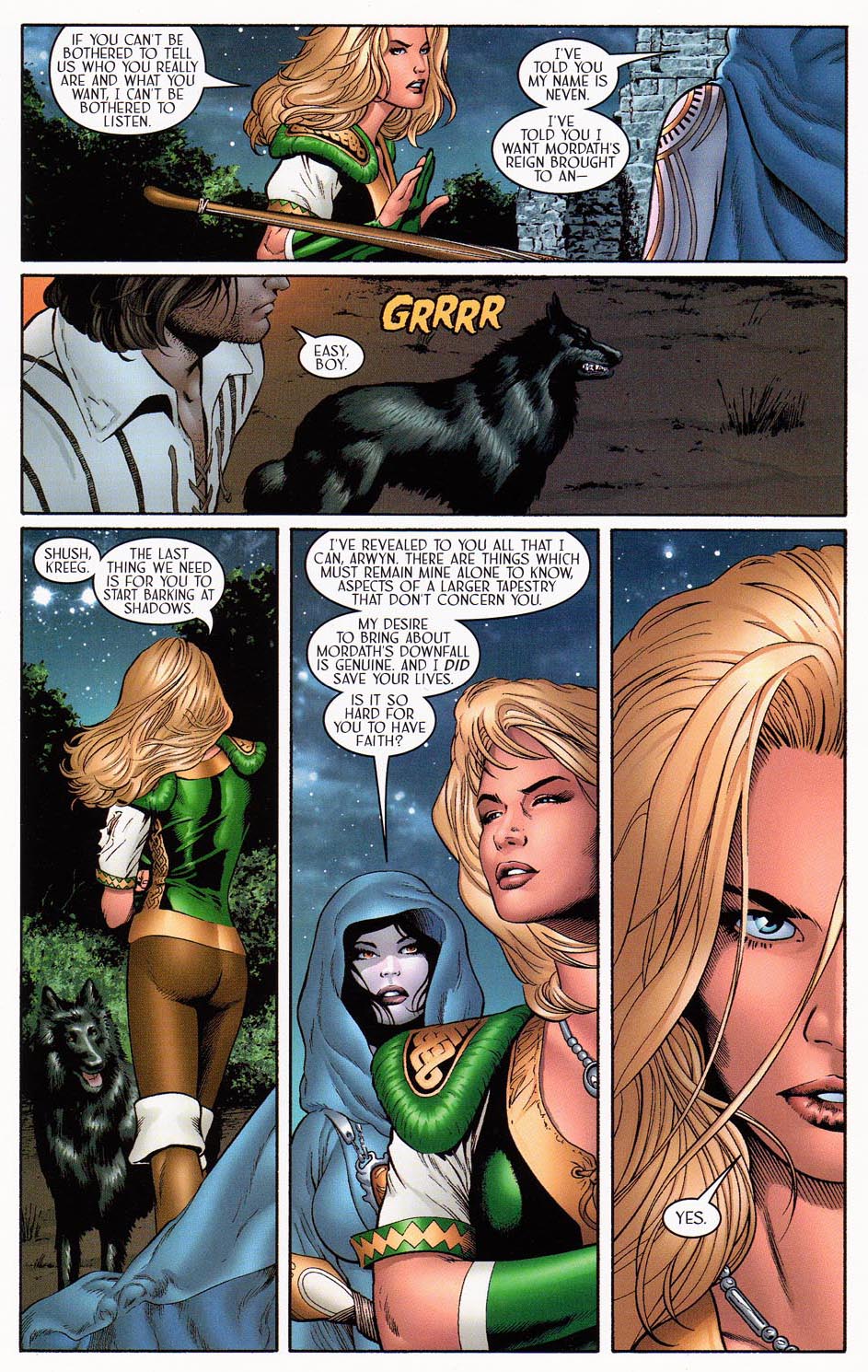Read online Sojourn comic -  Issue #5 - 9