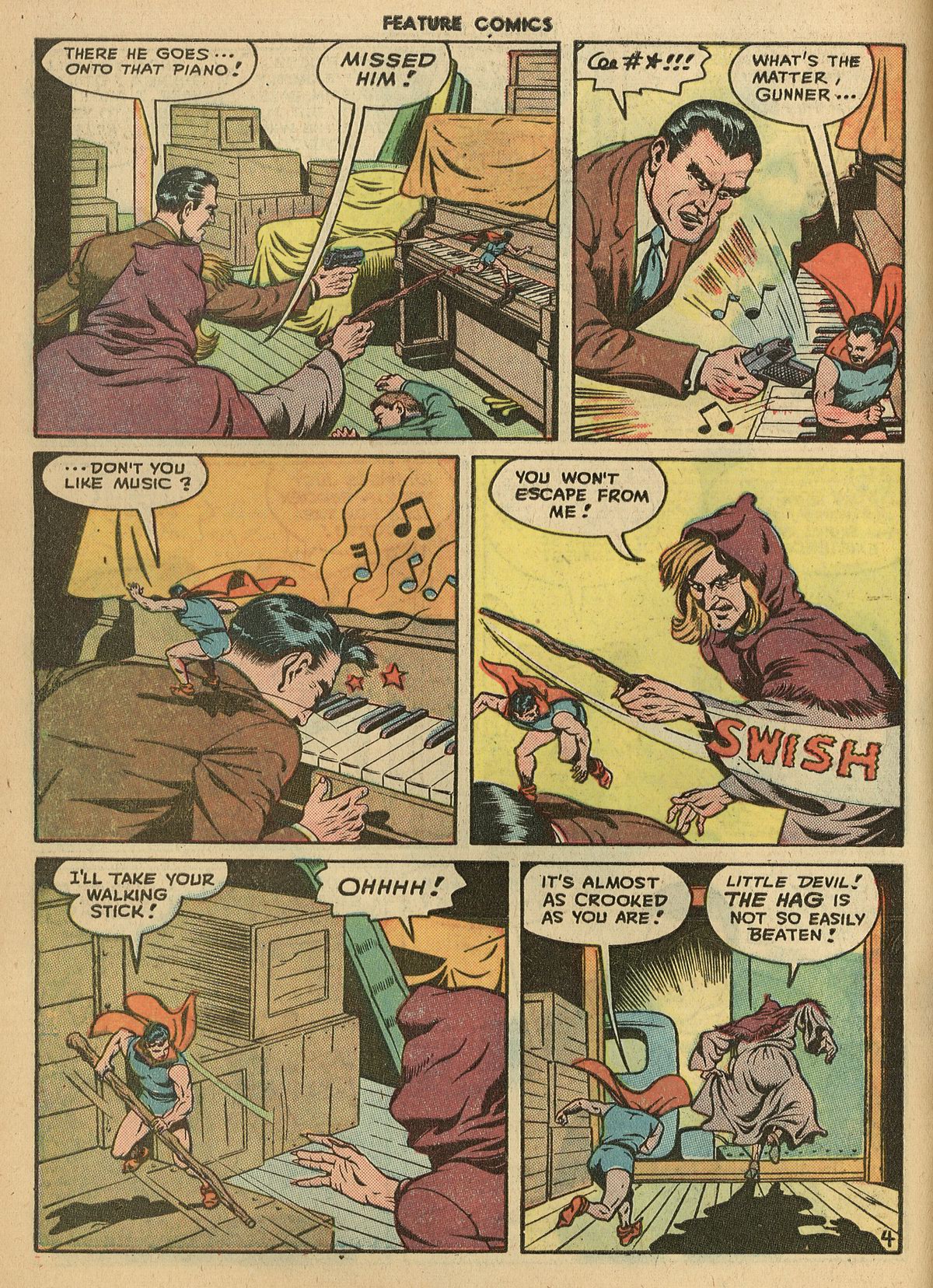Read online Feature Comics comic -  Issue #121 - 6