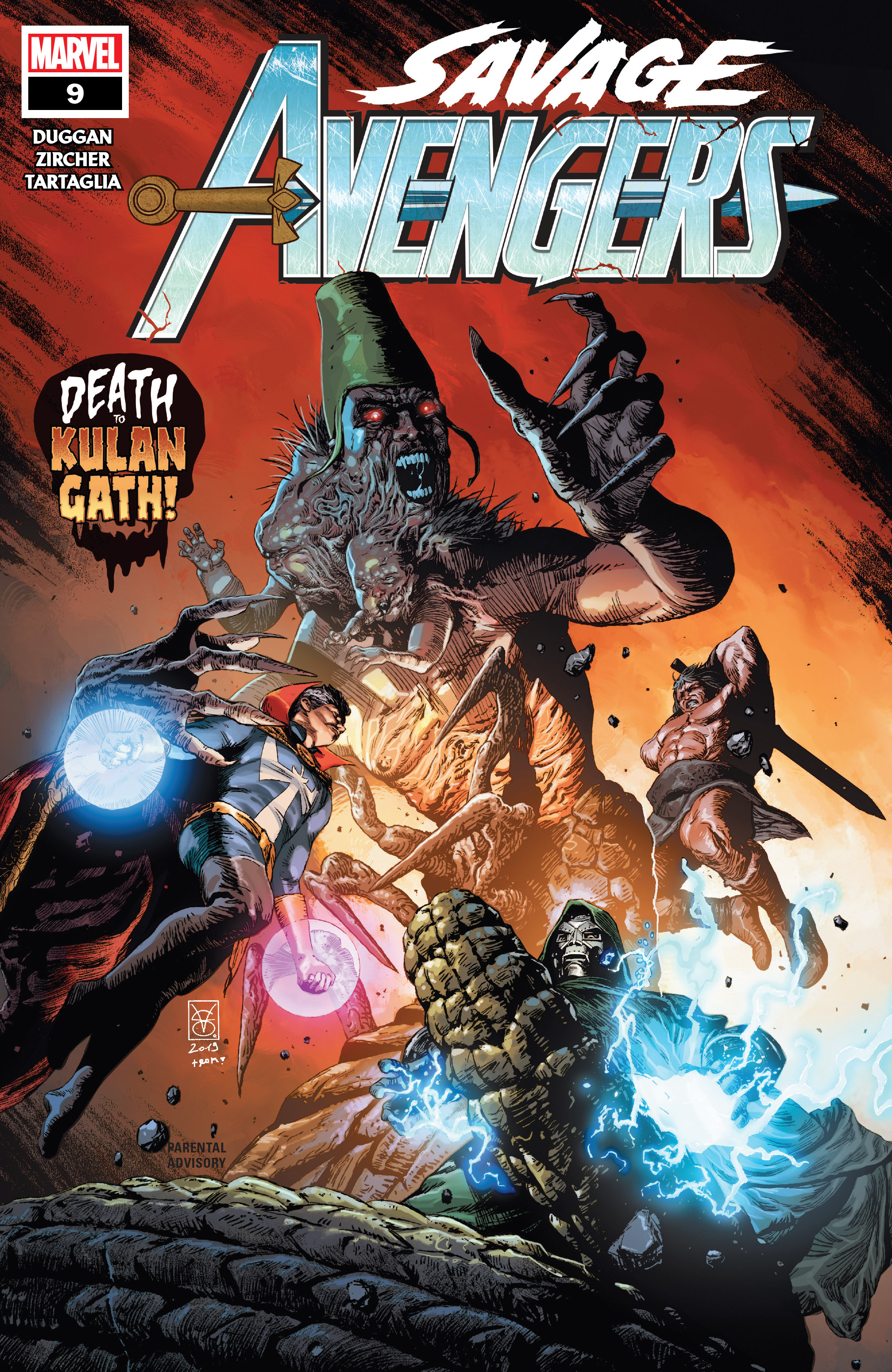 Read online Savage Avengers comic -  Issue #9 - 1