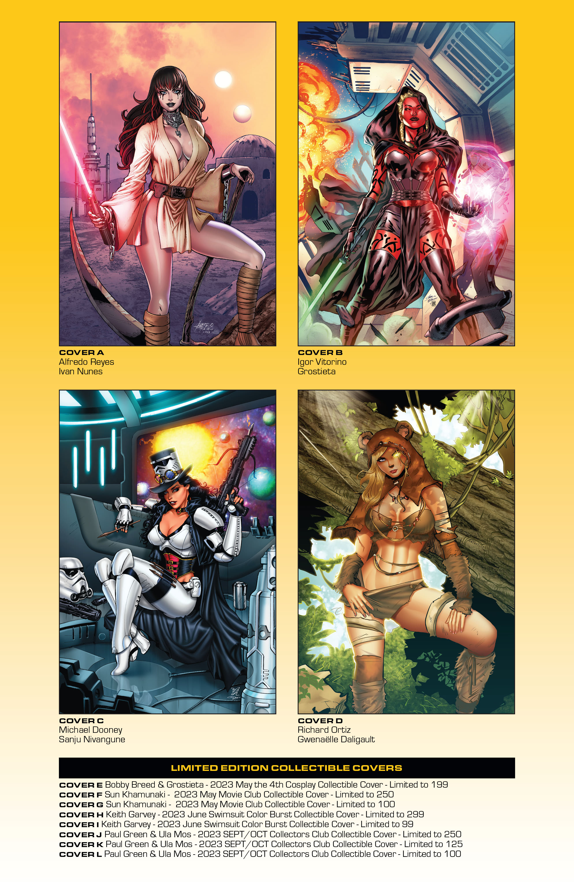 Read online Grimm Fairy Tales Presents: 2023 May the 4th Cosplay Special comic -  Issue # Full - 39