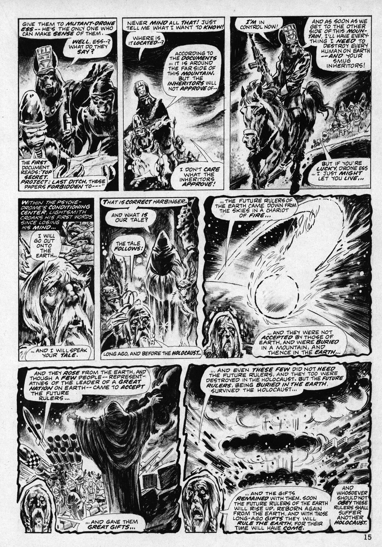 Read online Planet of the Apes comic -  Issue #20 - 15
